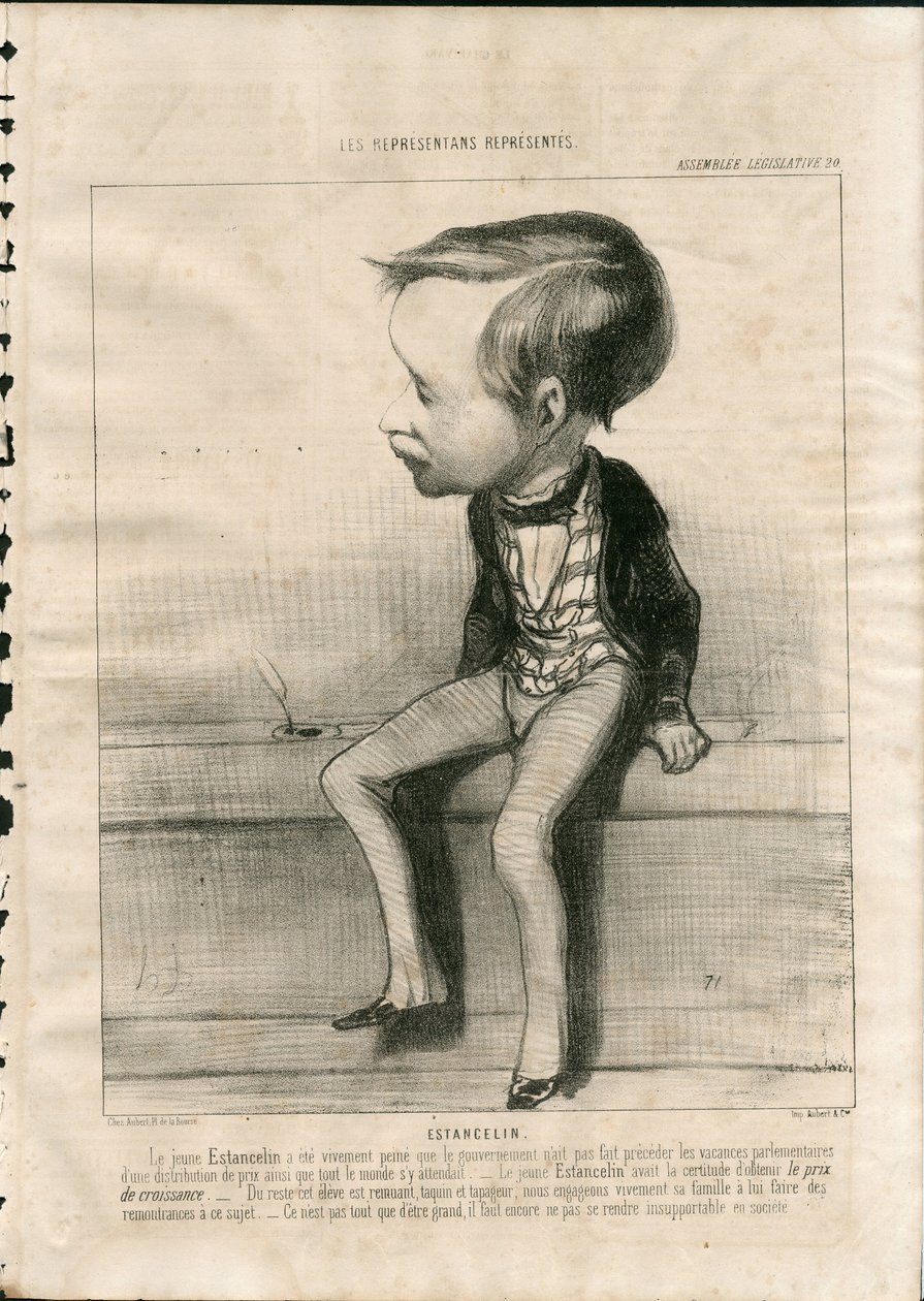 Charivari od Honoré Daumier