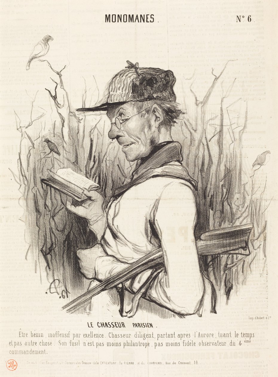 Pařížský lovec od Honoré Daumier