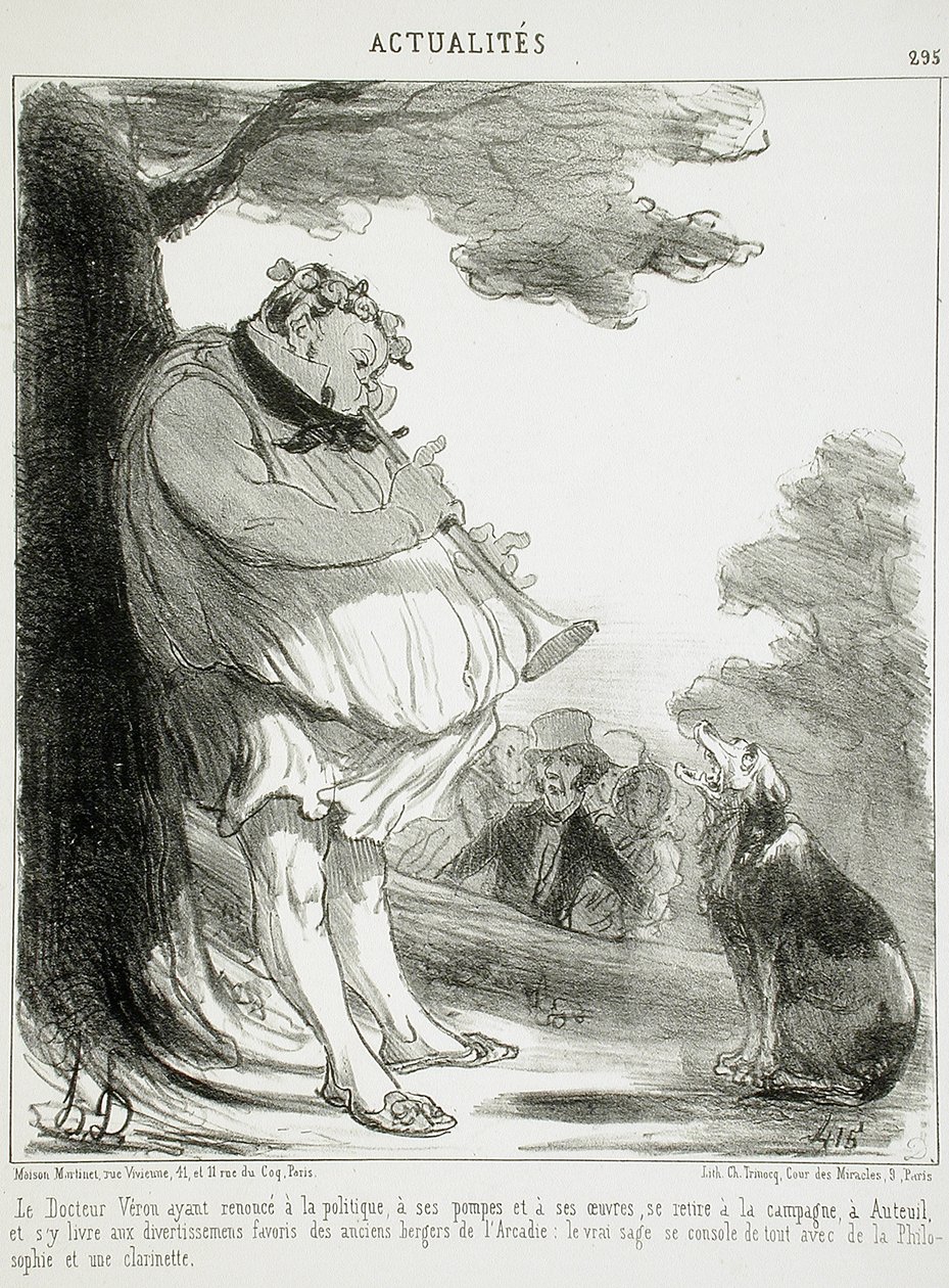 Vzhledem k tomu, že doktor Véron opustil politiku... od Honoré Daumier