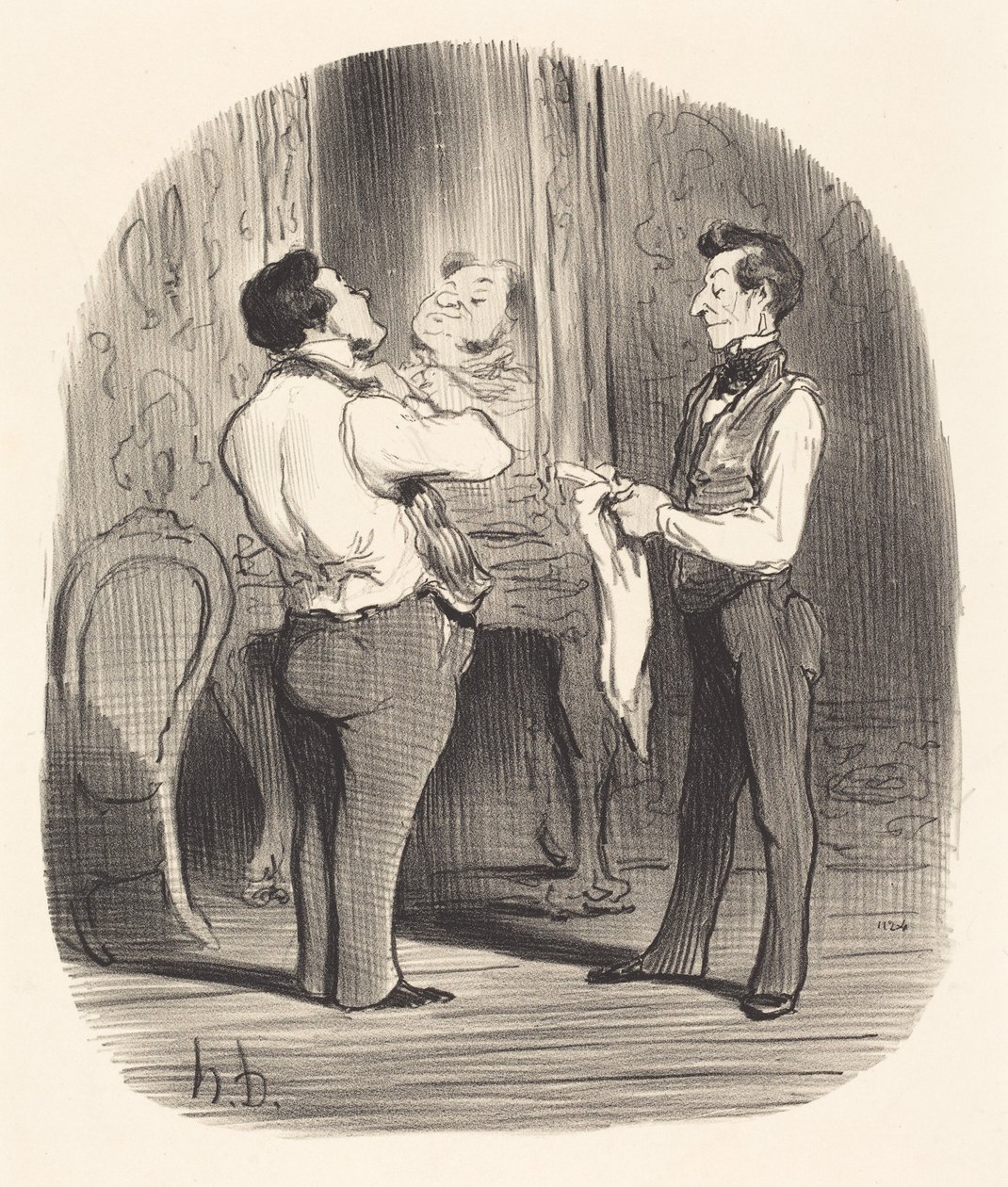 Den, kdy jde o to učinit dobytí od Honoré Daumier