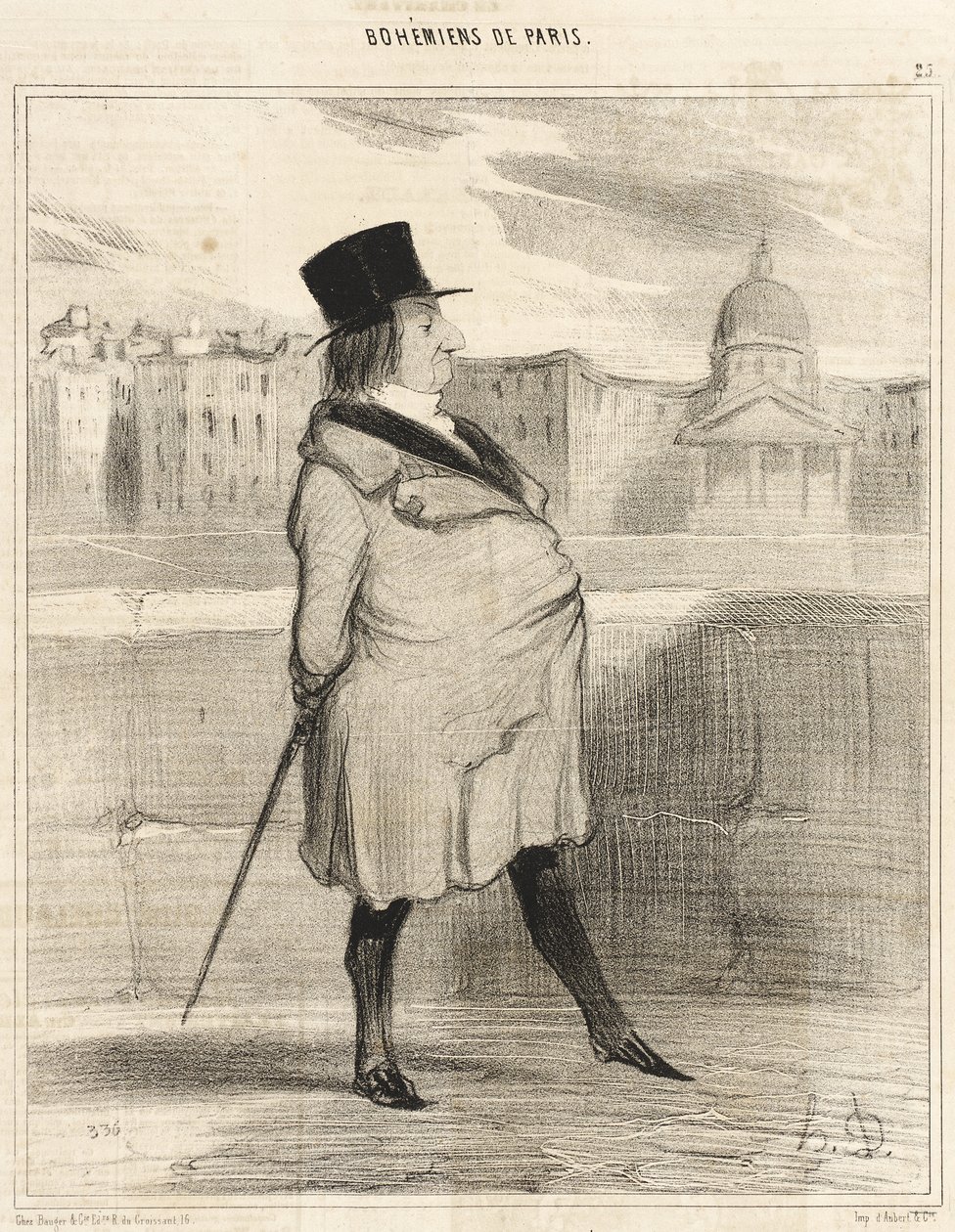 Člen všech akademií od Honoré Daumier