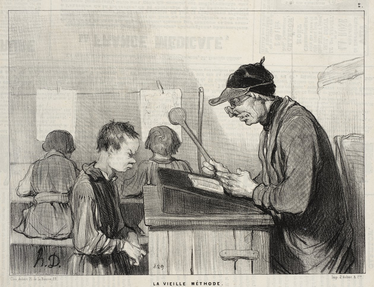 Stará metoda od Honoré Daumier
