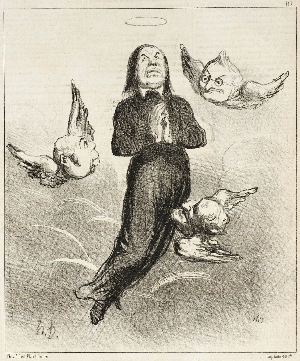 Legenda roku 1850 od Honoré Daumier