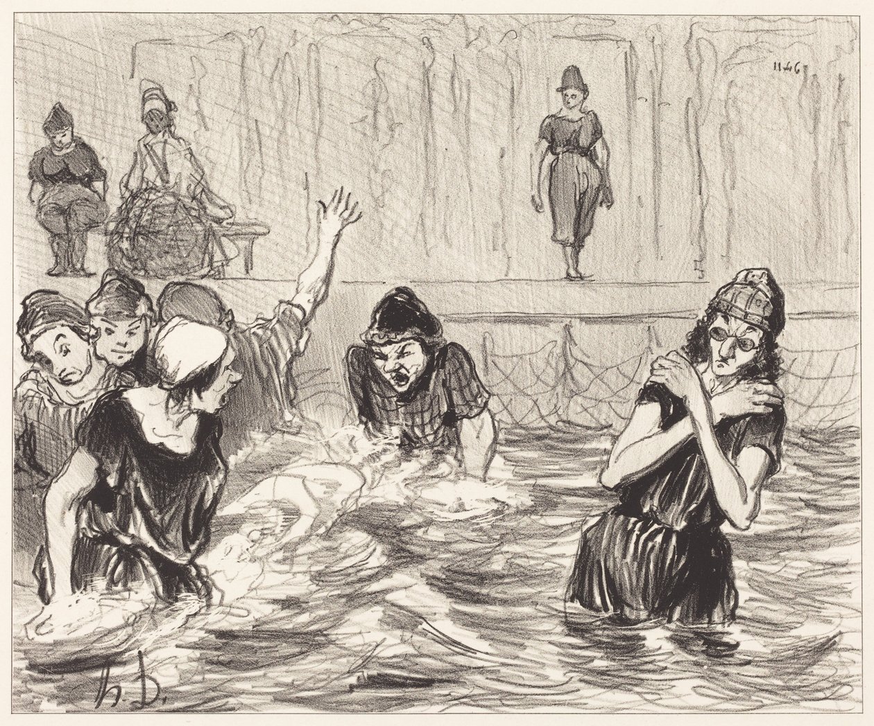 Pradleny od Honoré Daumier