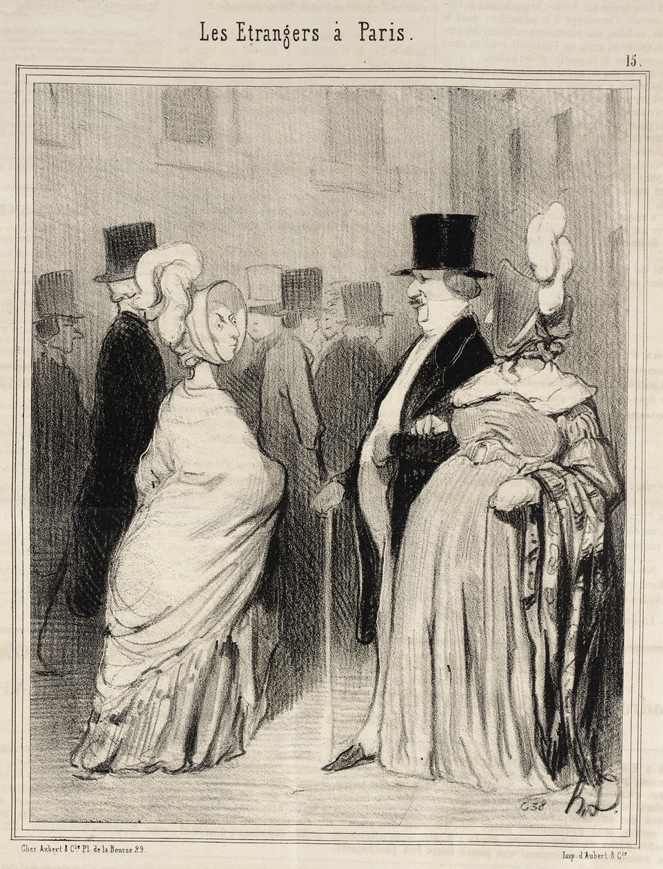 Cizinci, jak je vidí oni sami od Honoré Daumier