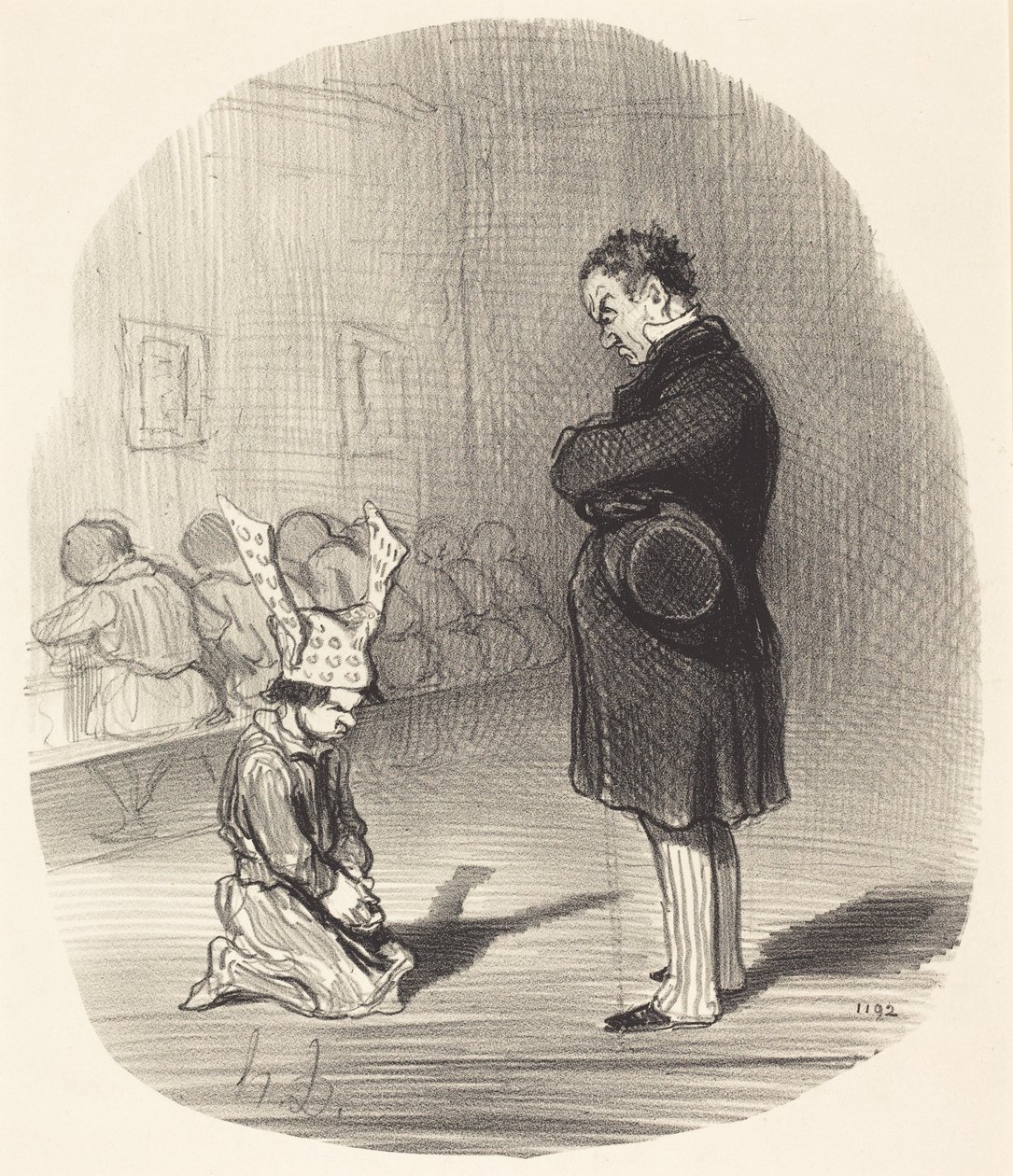 Následky povstání od Honoré Daumier