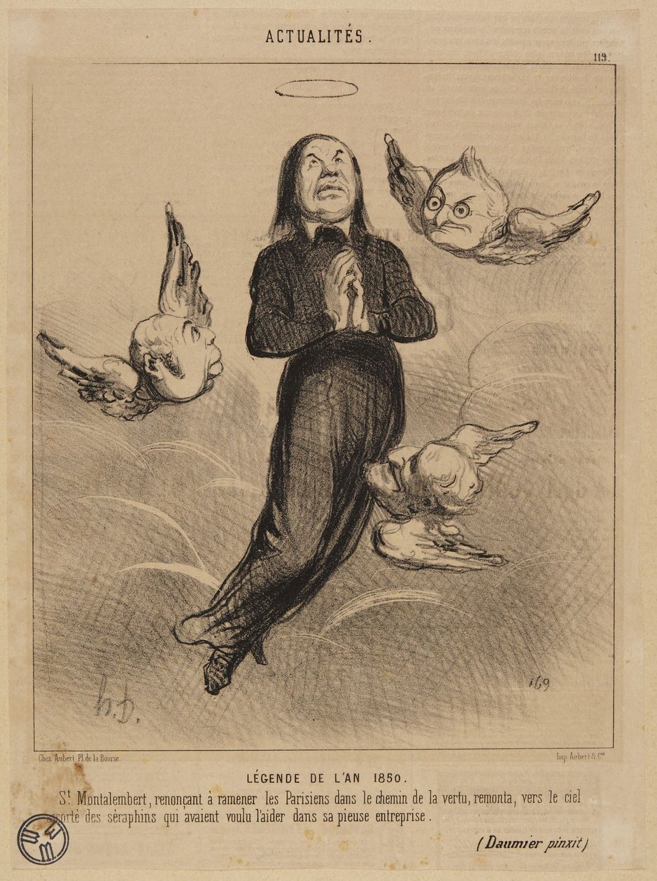 „Legenda roku 1850“ od Honoré Daumier