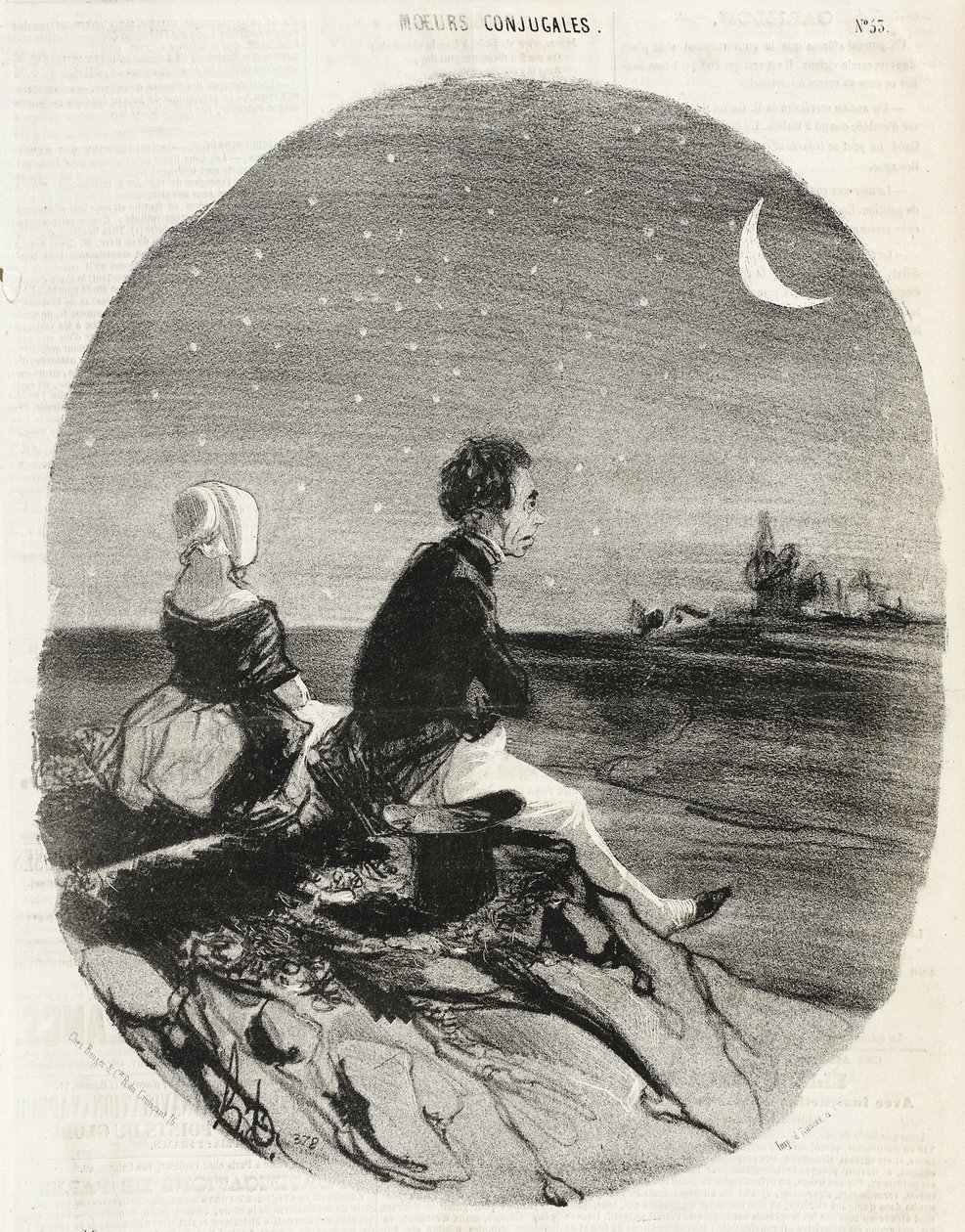 Paní Anastasie Boujot patří k nejlepším... od Honoré Daumier