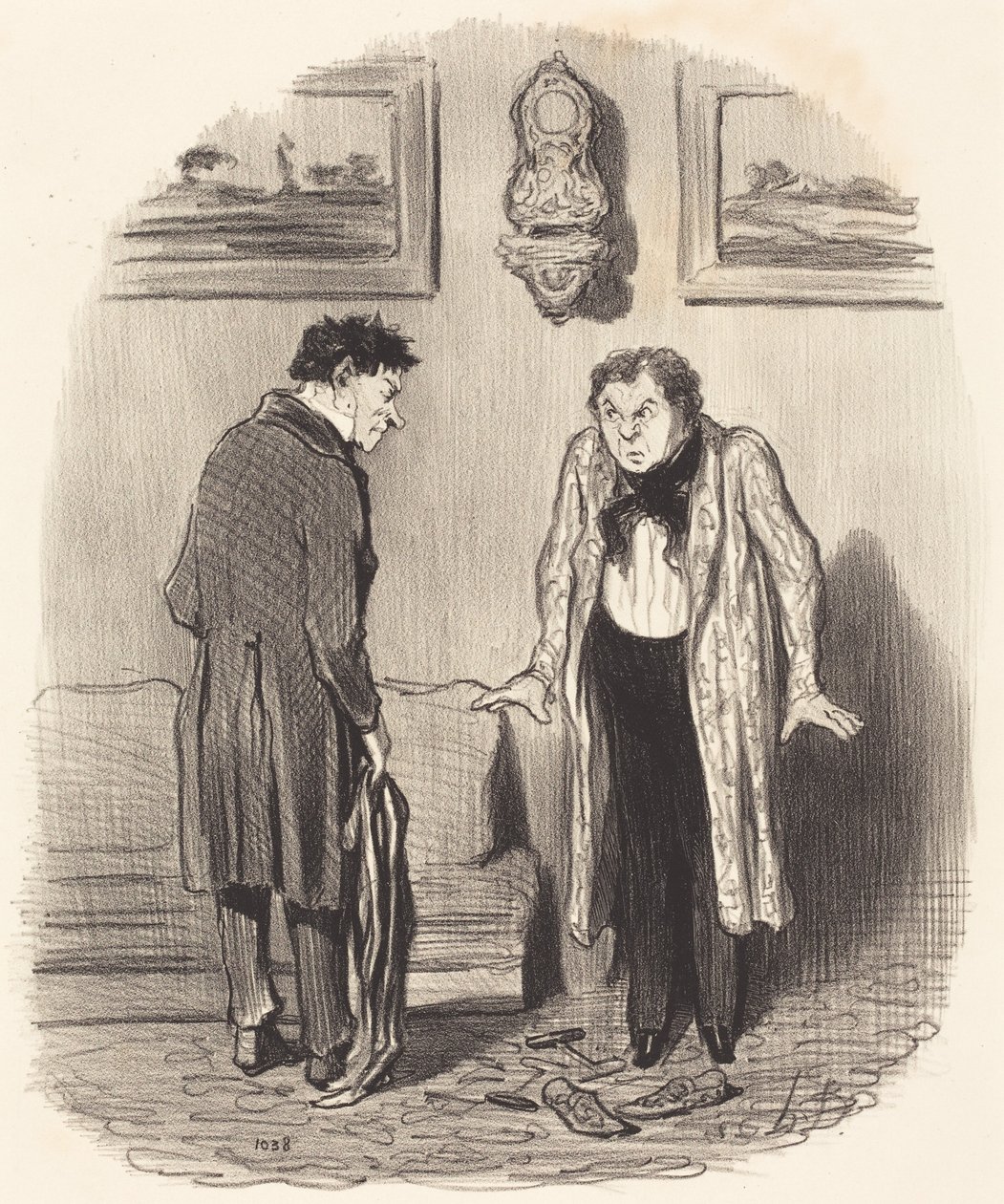 Ale když vám říkám, že nemohu hýbat nohama... od Honoré Daumier