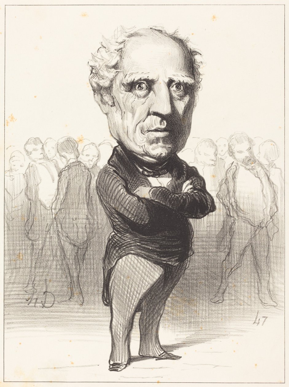 Maršál Bugeaud od Honoré Daumier