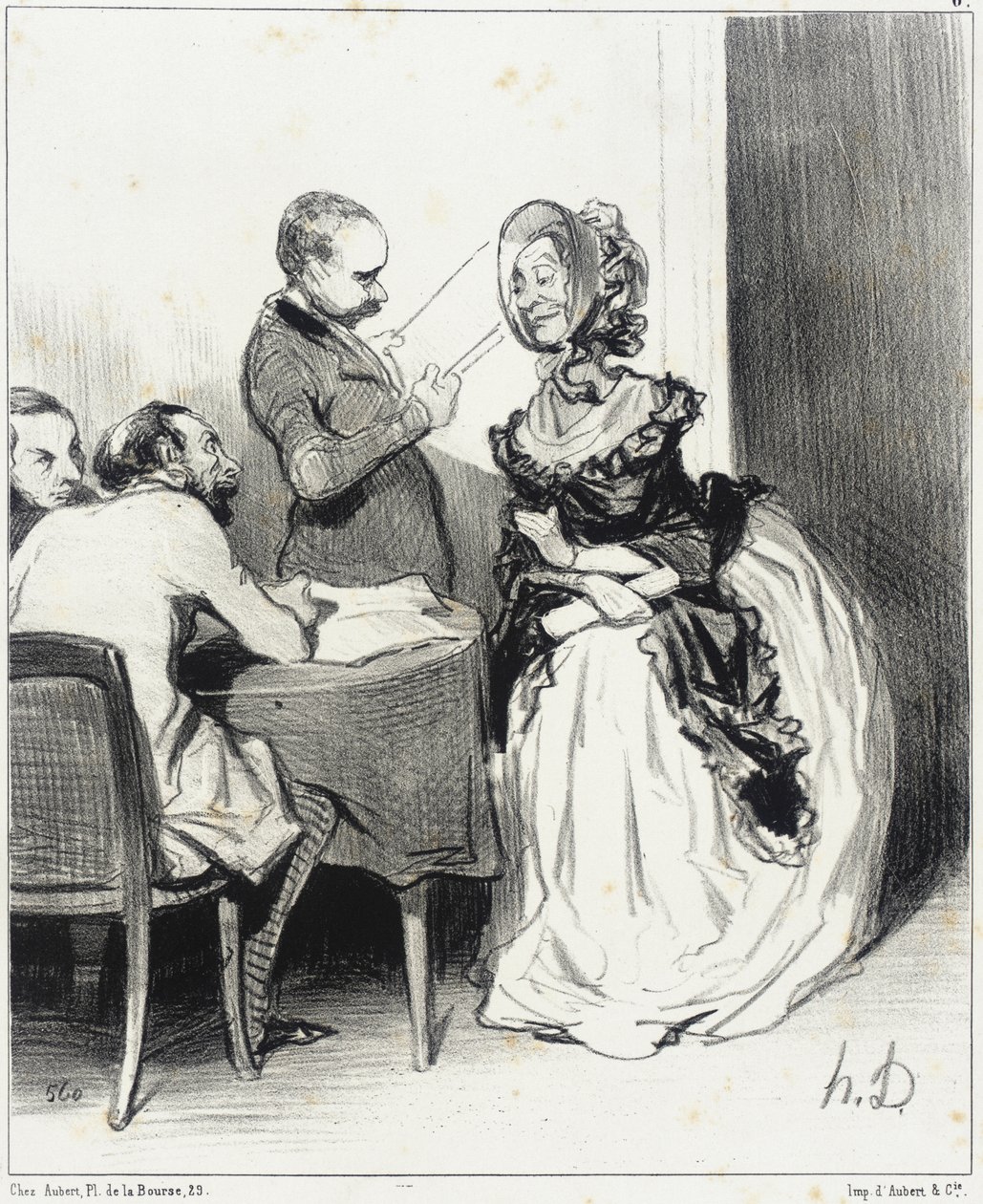 Pánové, přišel jsem vašemu deníku nabídnout... od Honoré Daumier