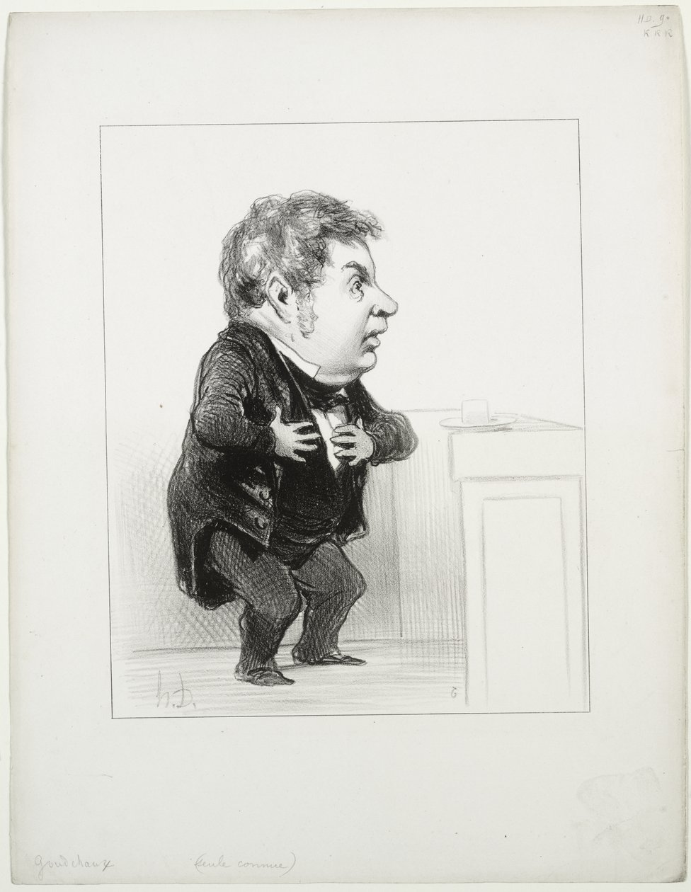 Michel Goudchaux od Honoré Daumier