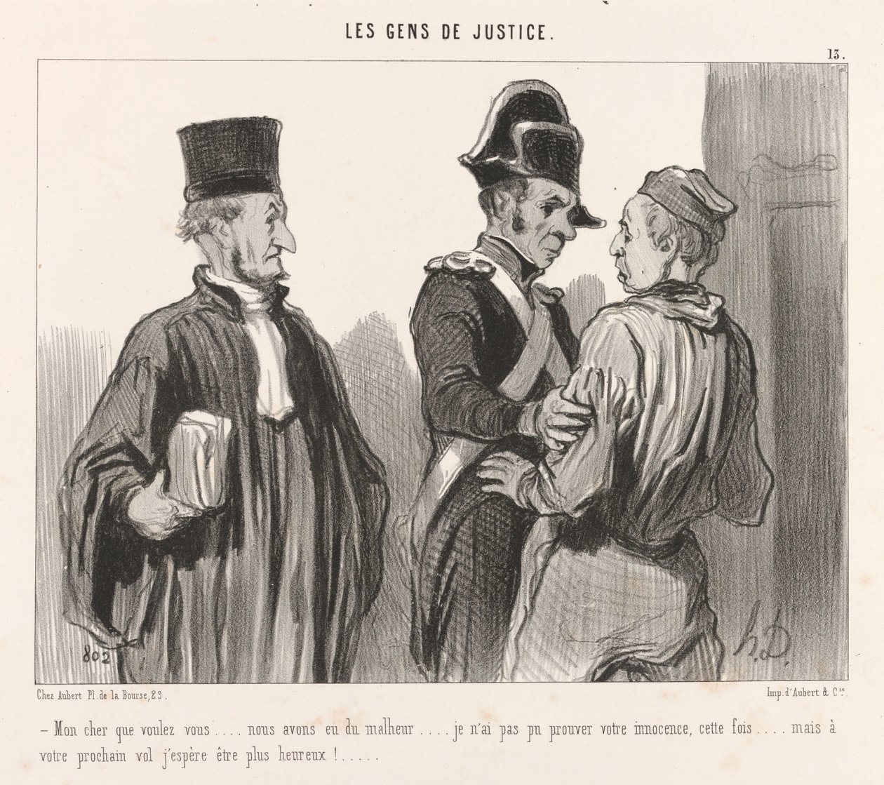 Má drahá co chceš... od Honoré Daumier