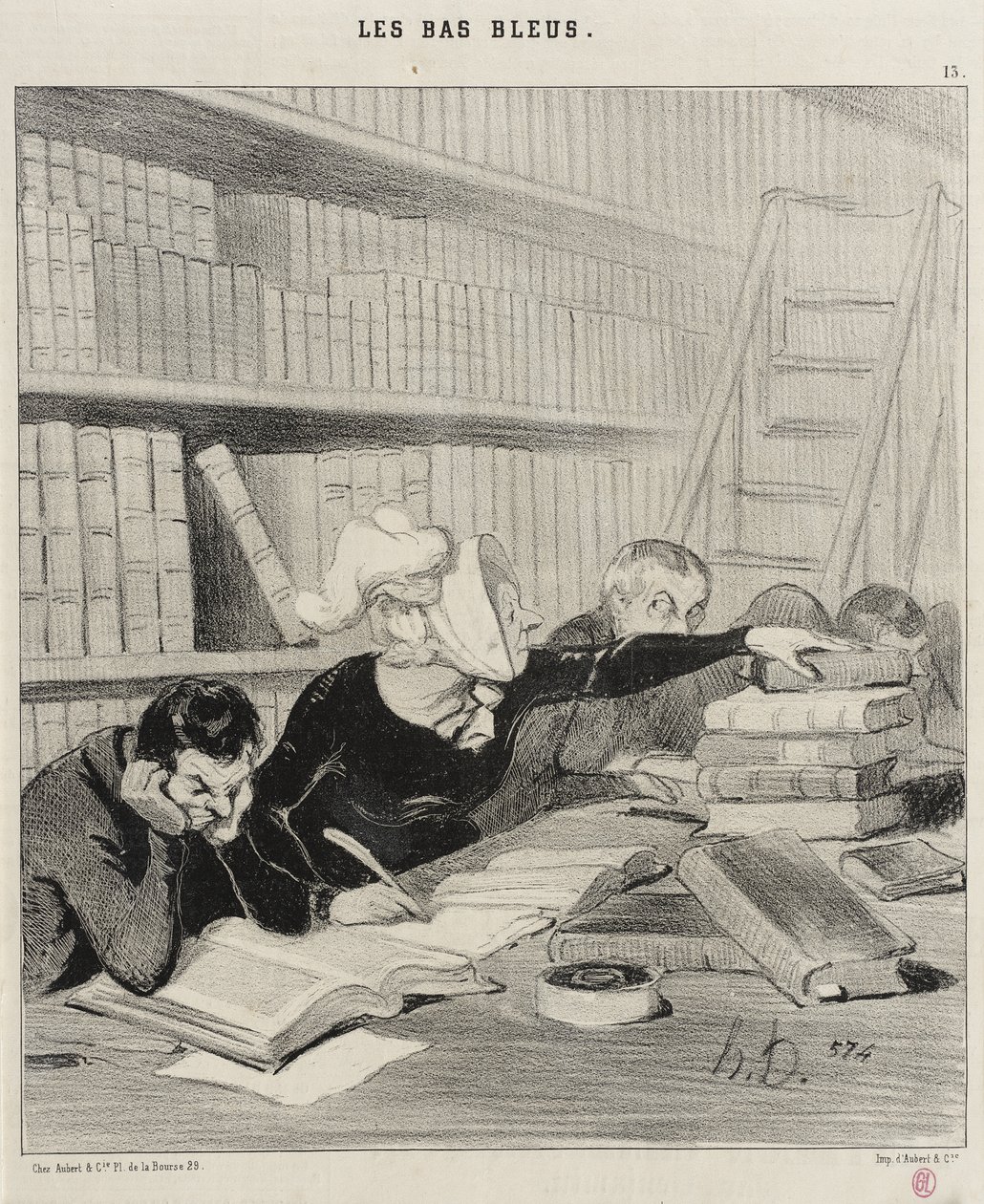 Pane, promiňte, že vás trochu ruším... od Honoré Daumier
