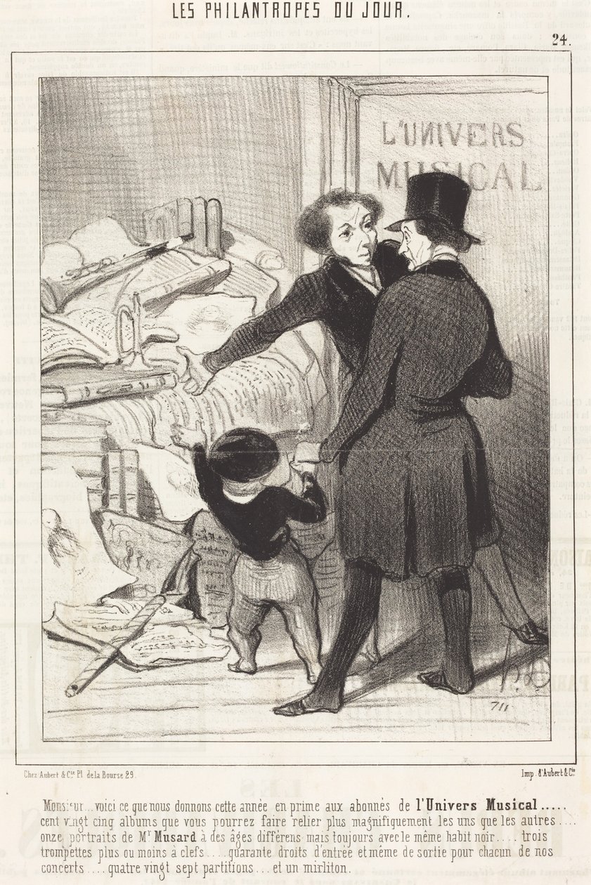 Pane... toto dáváme... jako prémii... od Honoré Daumier