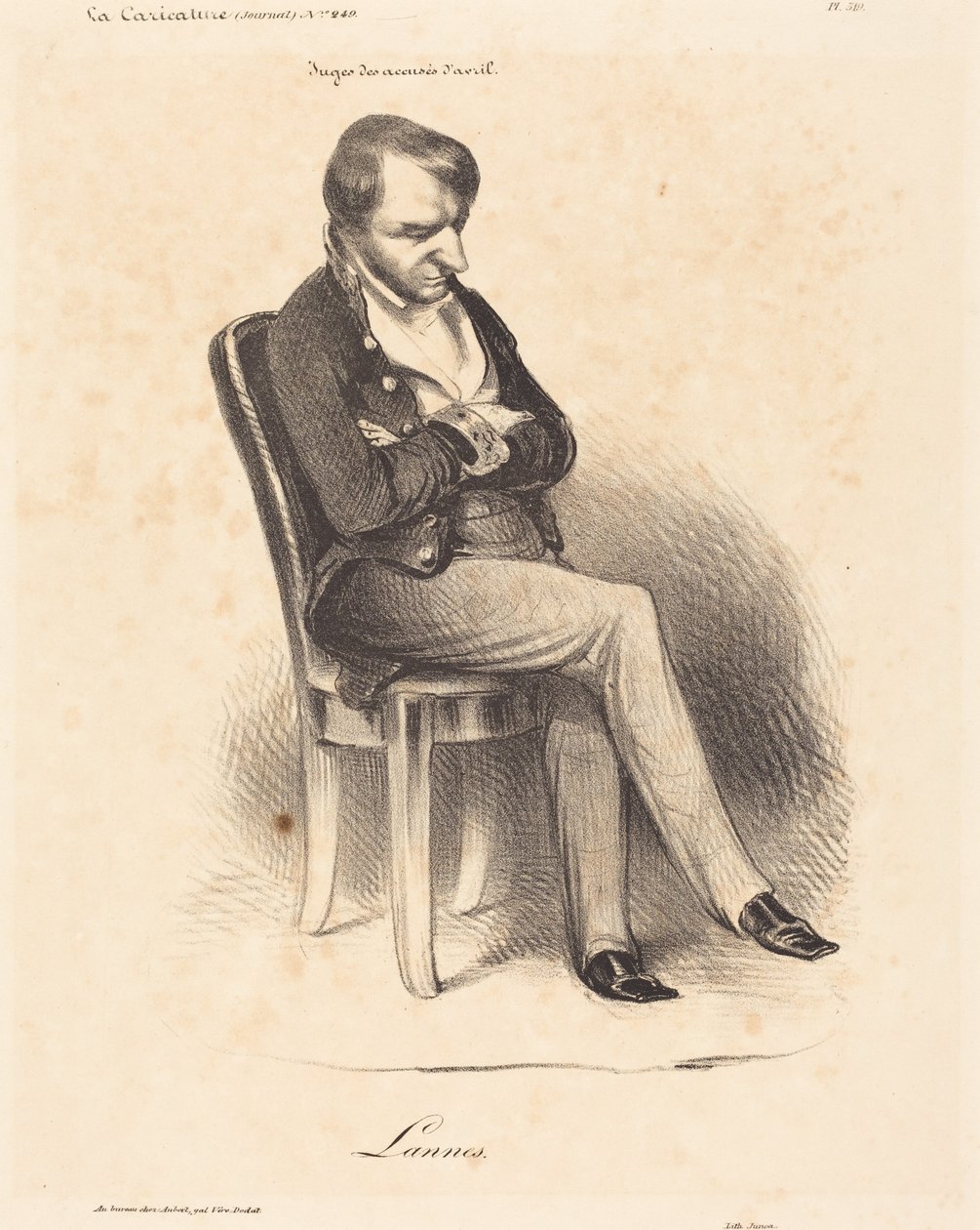 Napoléon Lannes od Honoré Daumier