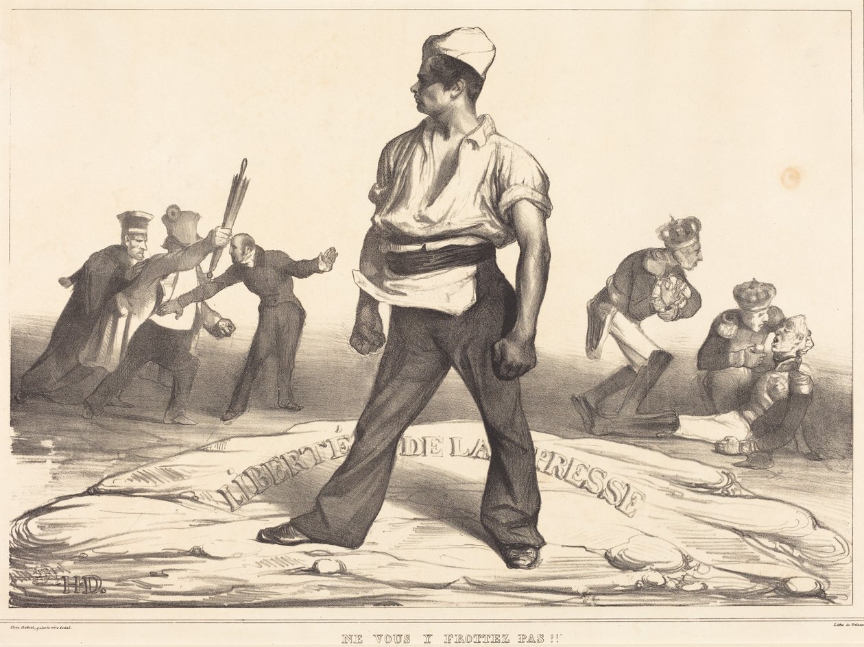 Nepleťte se do toho! od Honoré Daumier