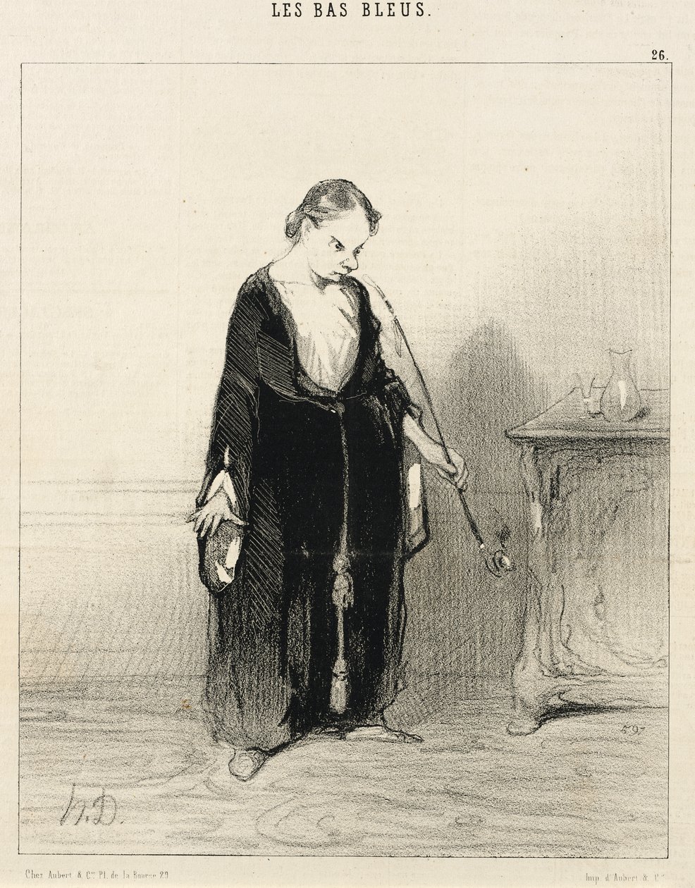 Ó, rozkoši opia, jak mě těšíš!... od Honoré Daumier