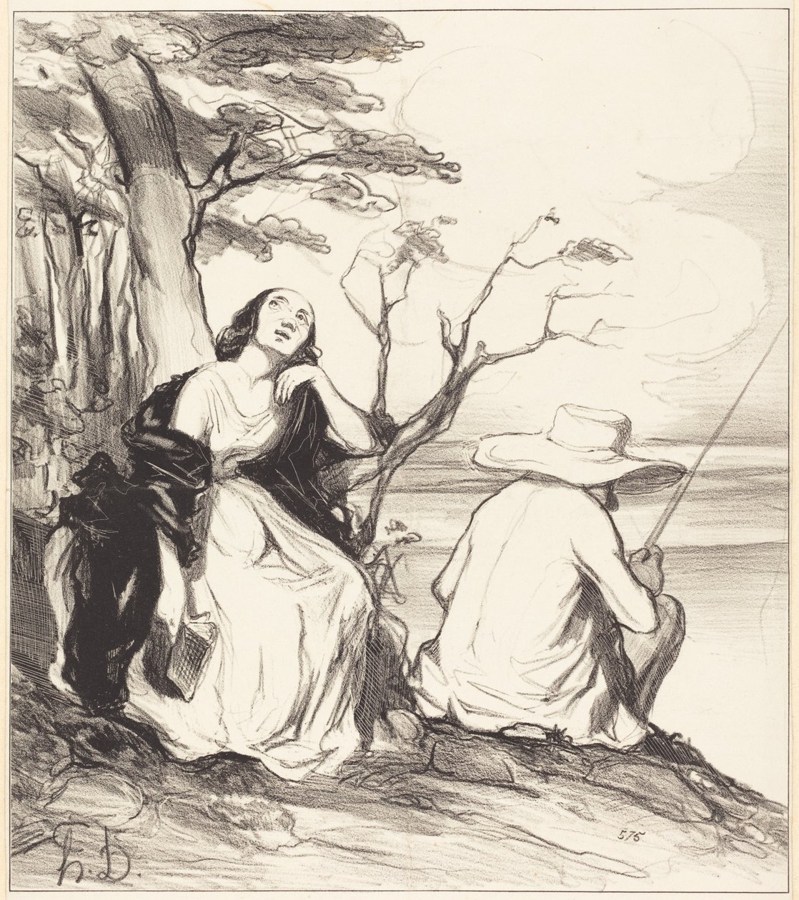 Ó bolesti!... snít... o manželovi... od Honoré Daumier