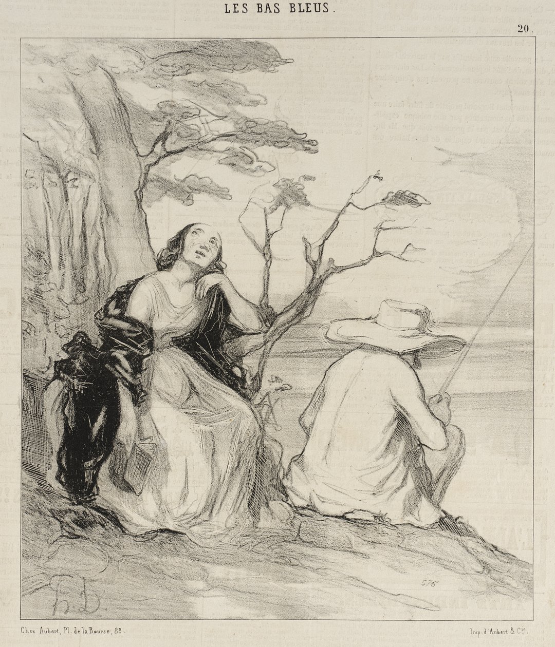 Ó bolesti!... snít... o manželovi... od Honoré Daumier