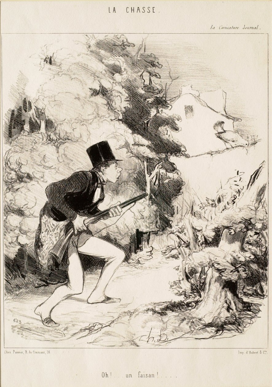 Ach! ... Bažant! od Honoré Daumier