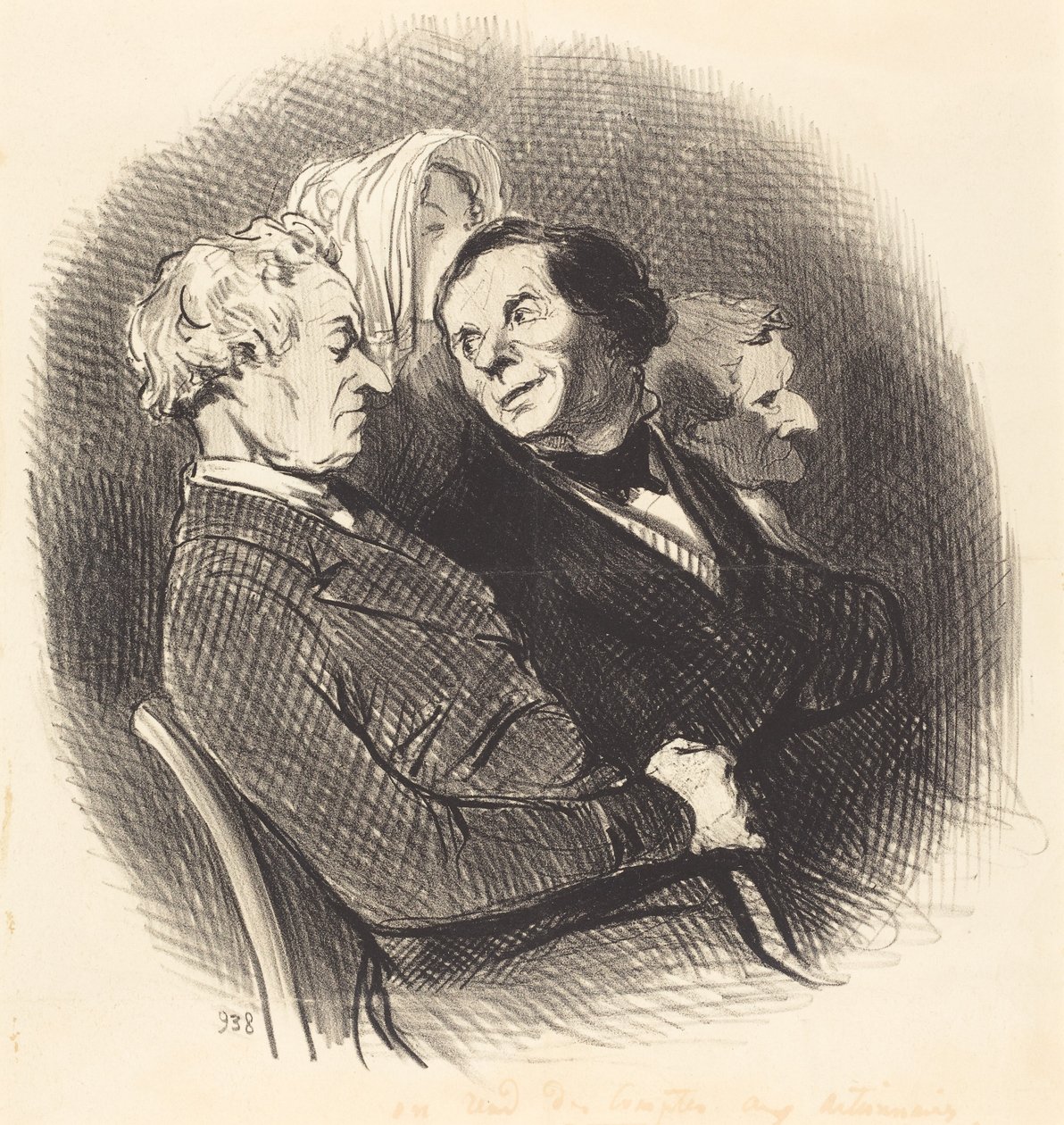 Hlásíme se akcionářům od Honoré Daumier