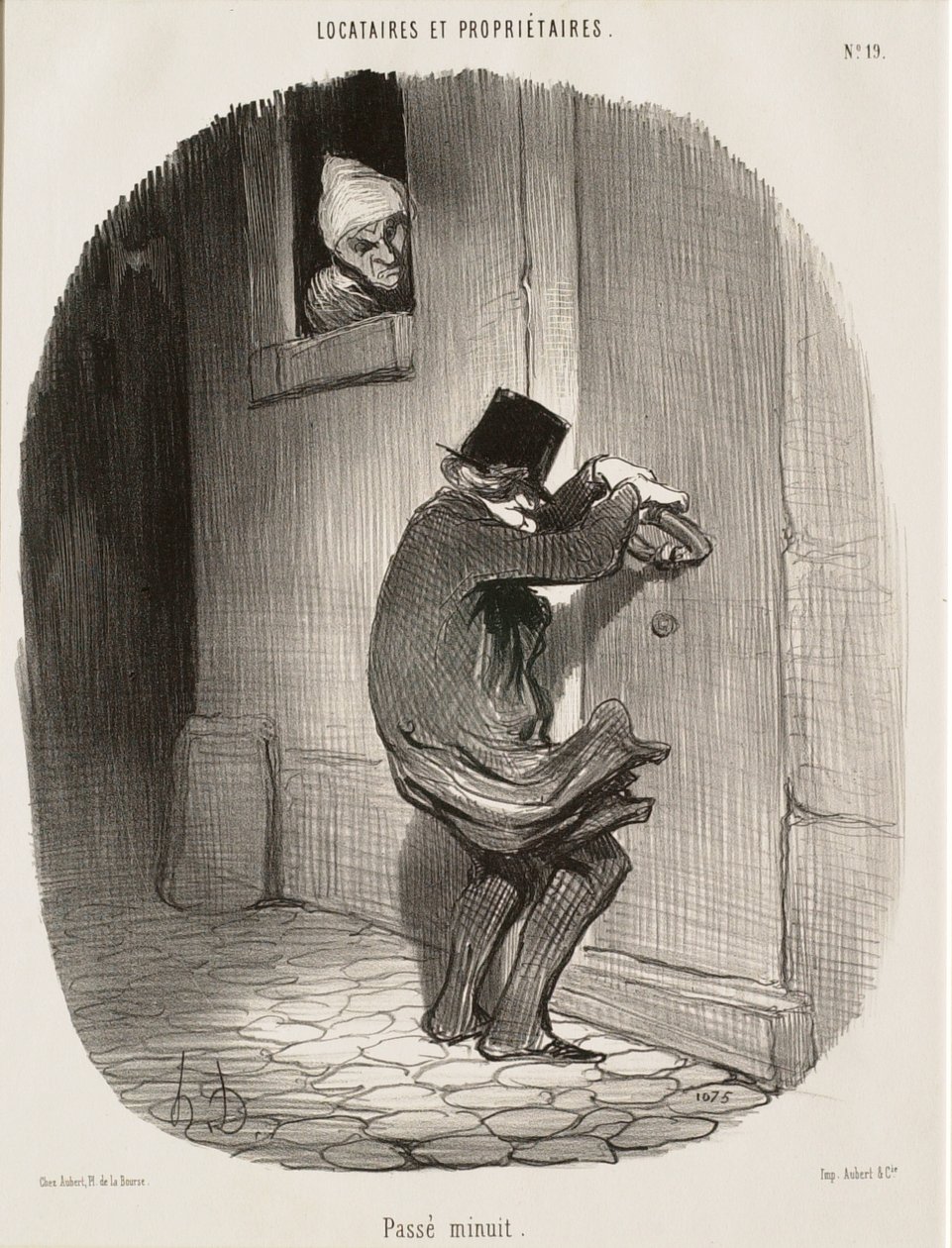 Po půlnoci od Honoré Daumier