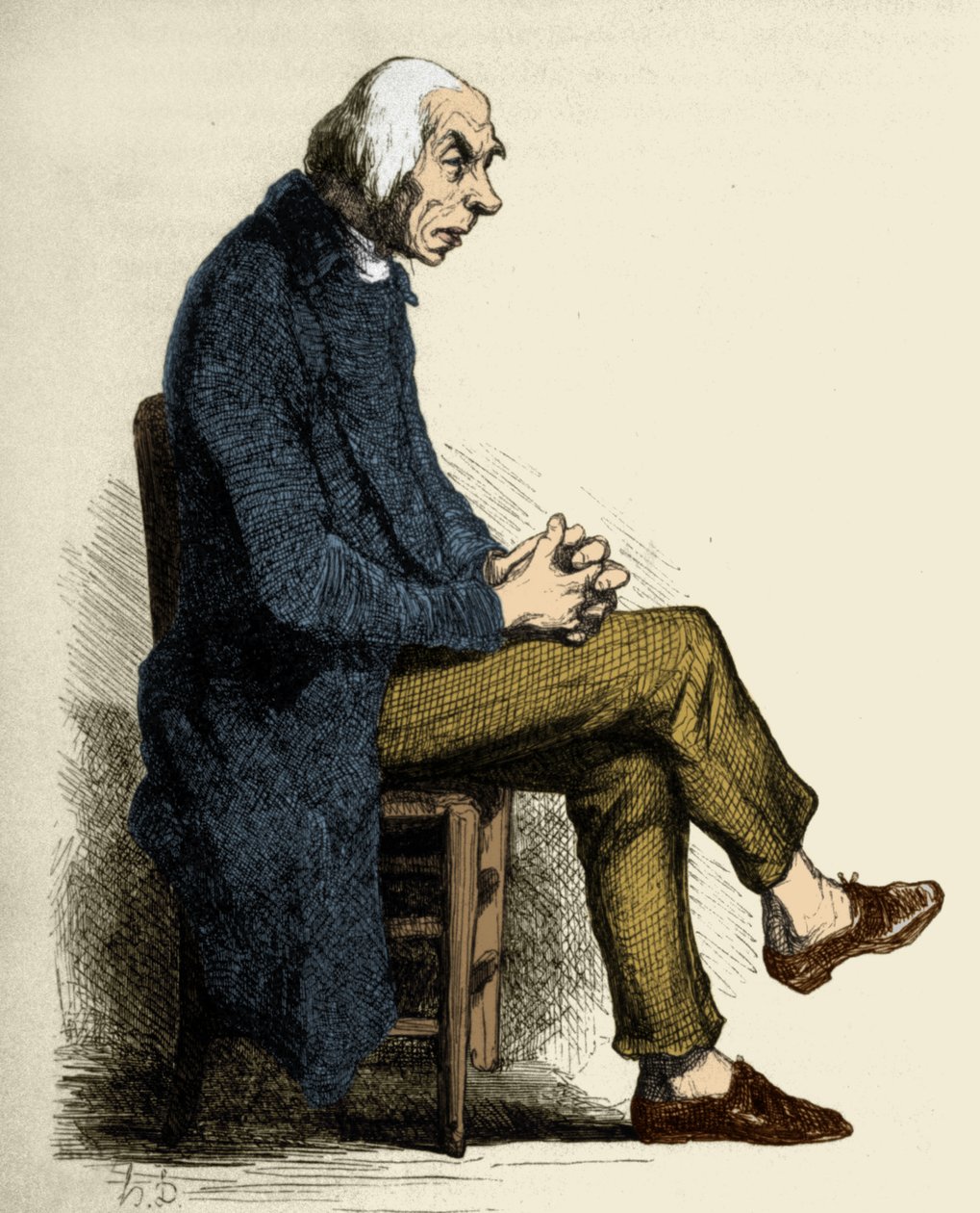 Pere Goriot od Honoré Daumier