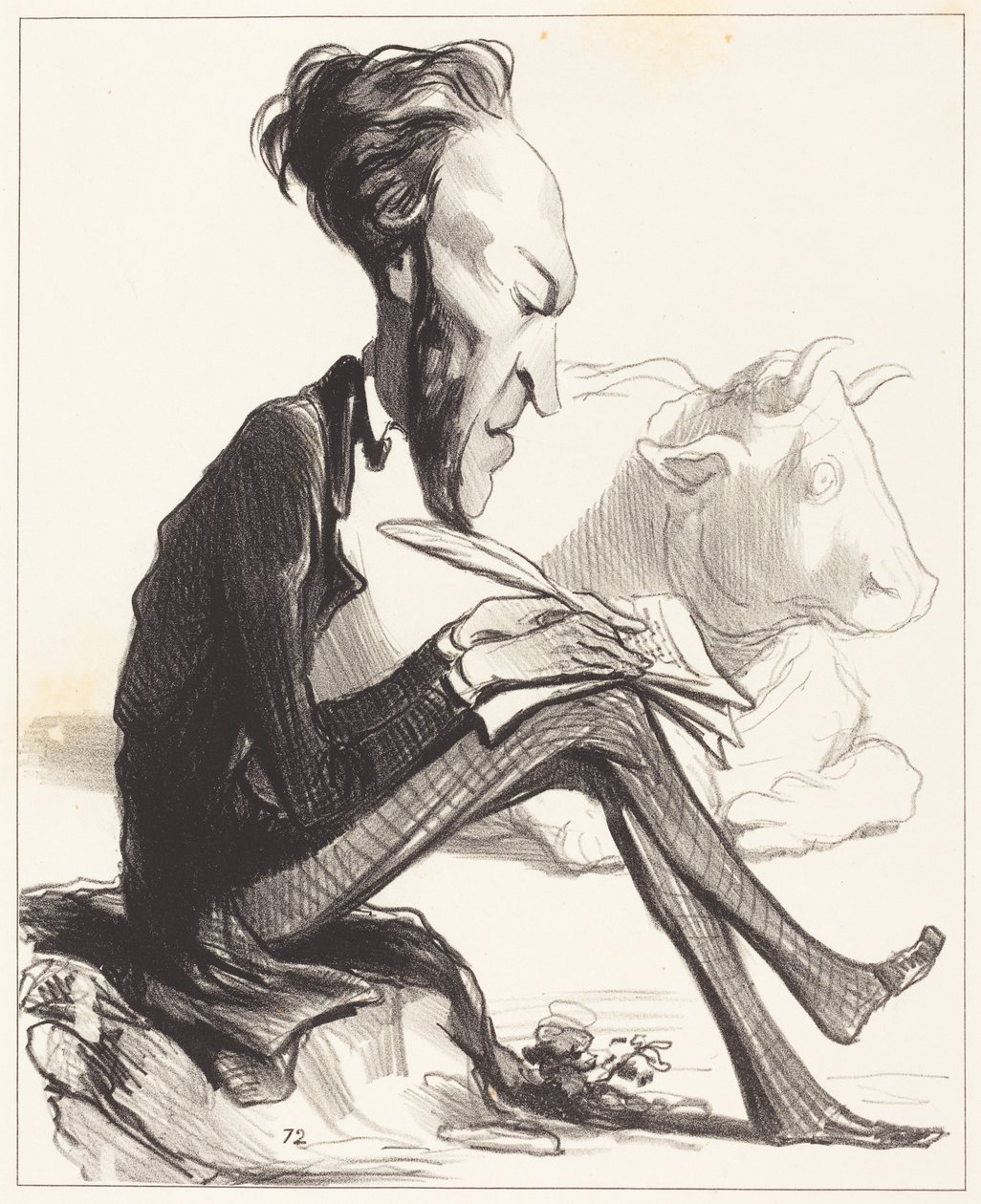 Ph. Auguste Demesmay od Honoré Daumier