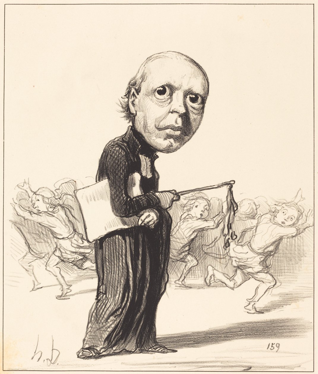Pierre Louis Parisis od Honoré Daumier