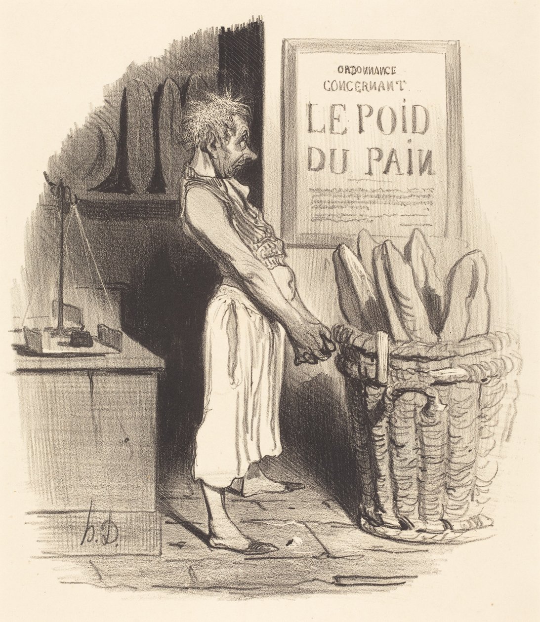 Prozatím... my... jsme v bryndě od Honoré Daumier