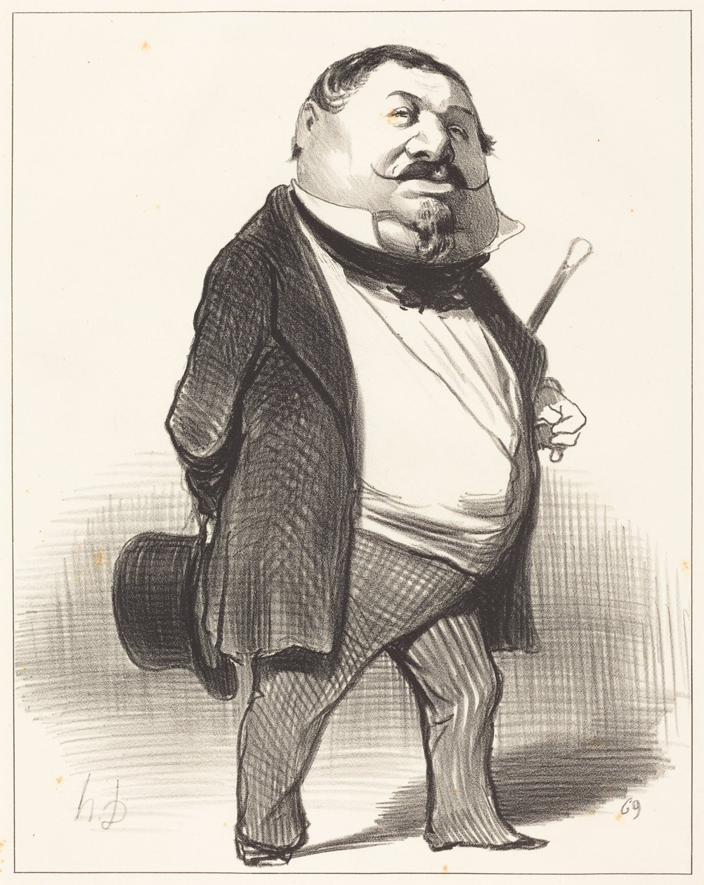 Princ Lucien Murat od Honoré Daumier