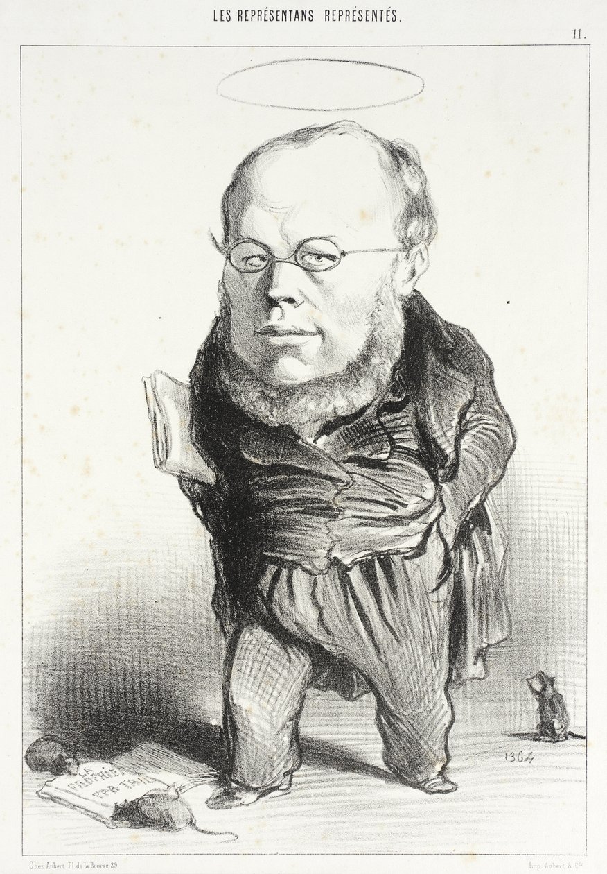 Proudhon od Honoré Daumier