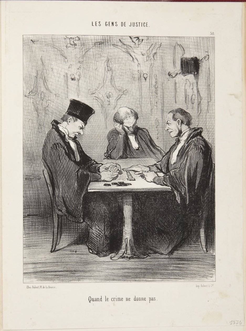 Když se zločin nevyplácí od Honoré Daumier