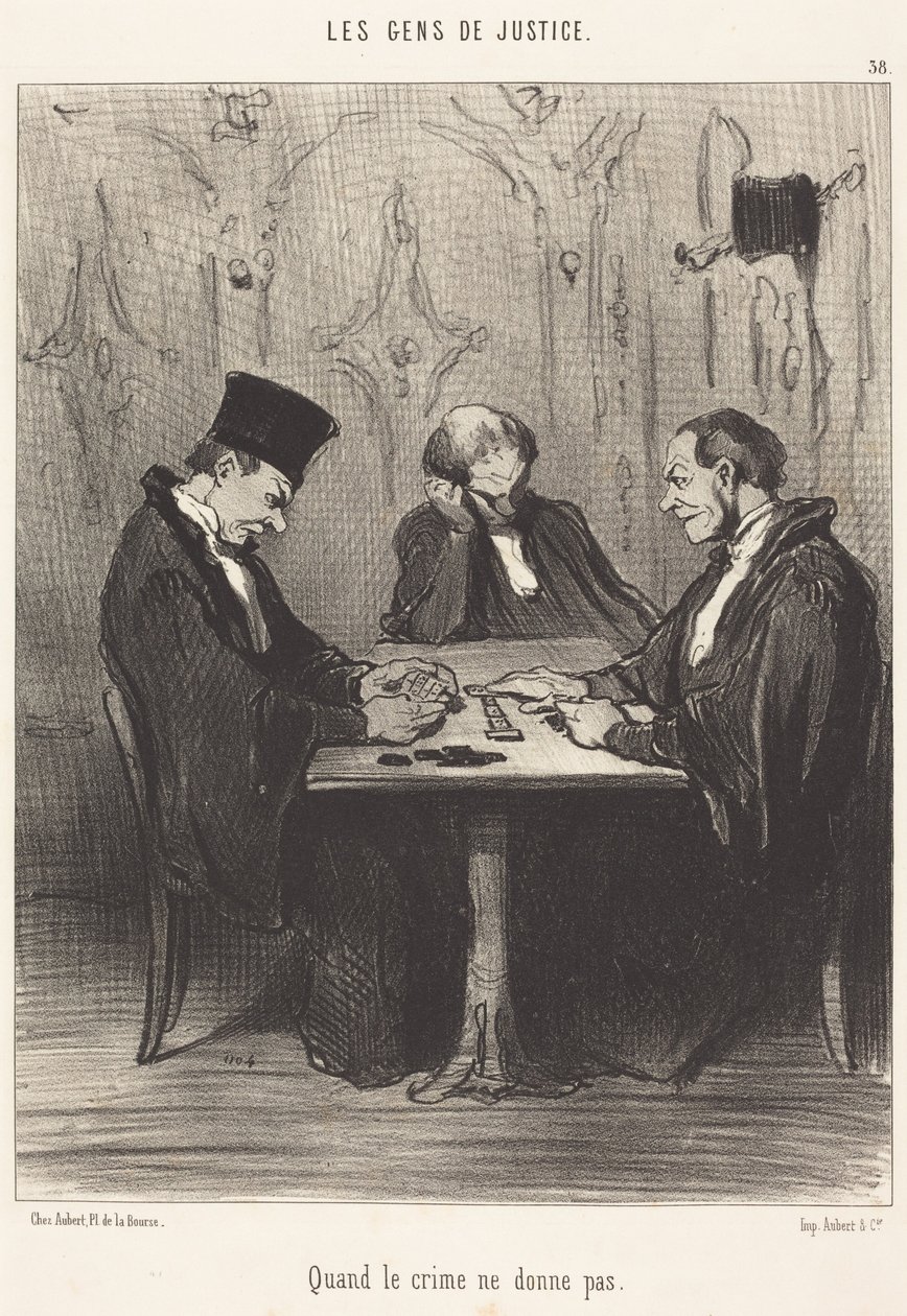 Když se zločin nevyplácí od Honoré Daumier