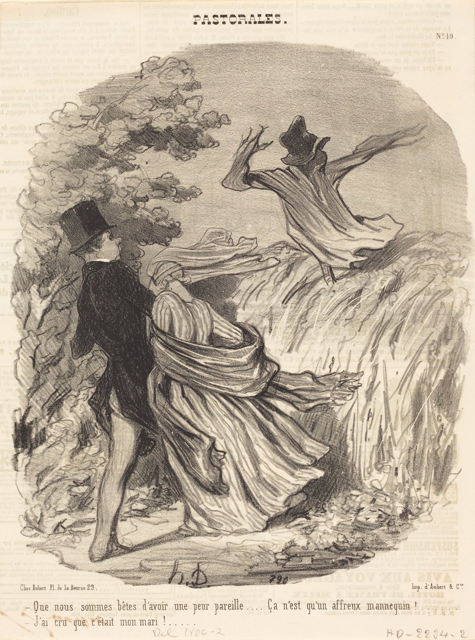 Jak jsme hloupí, že máme takový strach... od Honoré Daumier