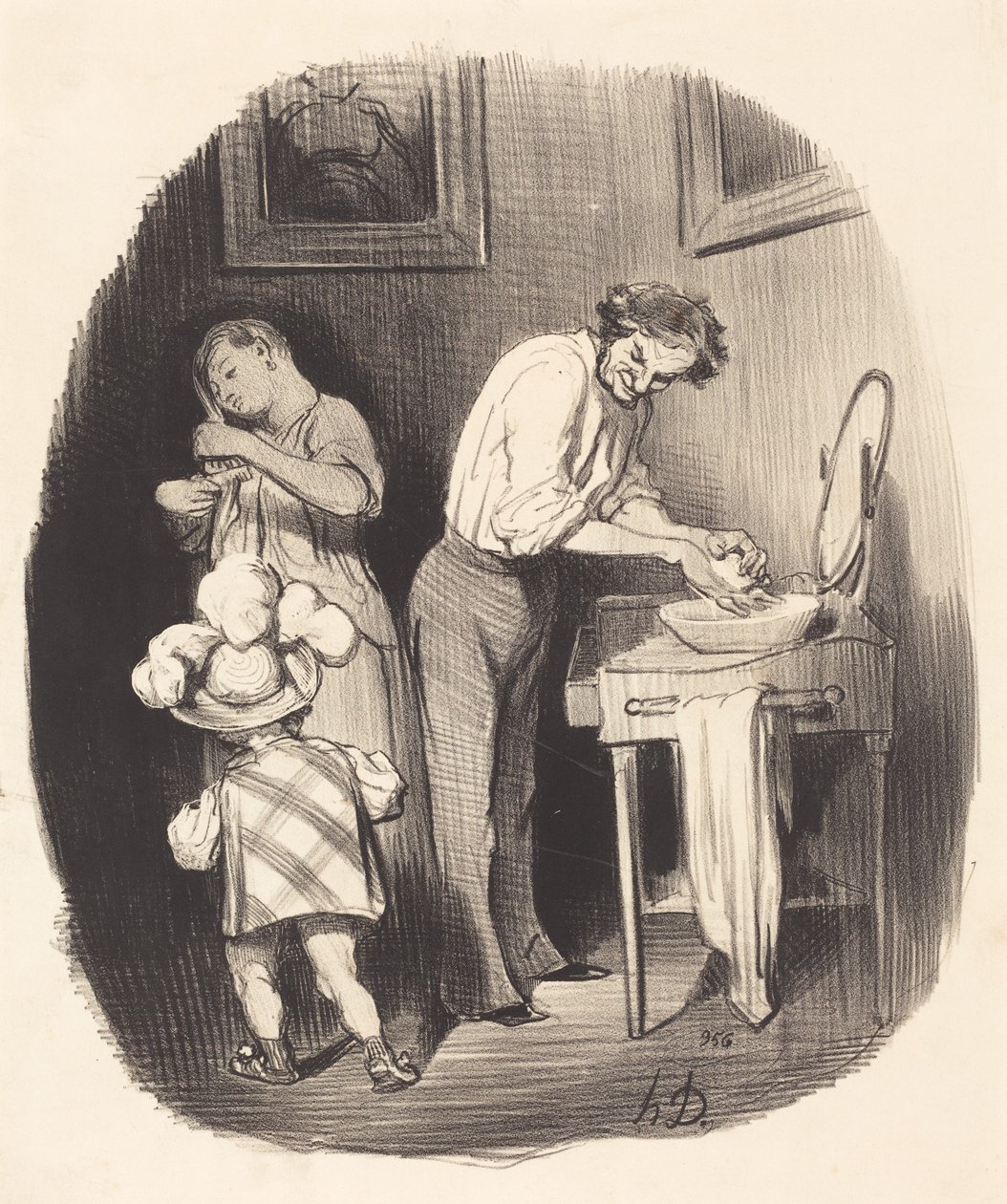 Jak je tak milý, Dodore... od Honoré Daumier