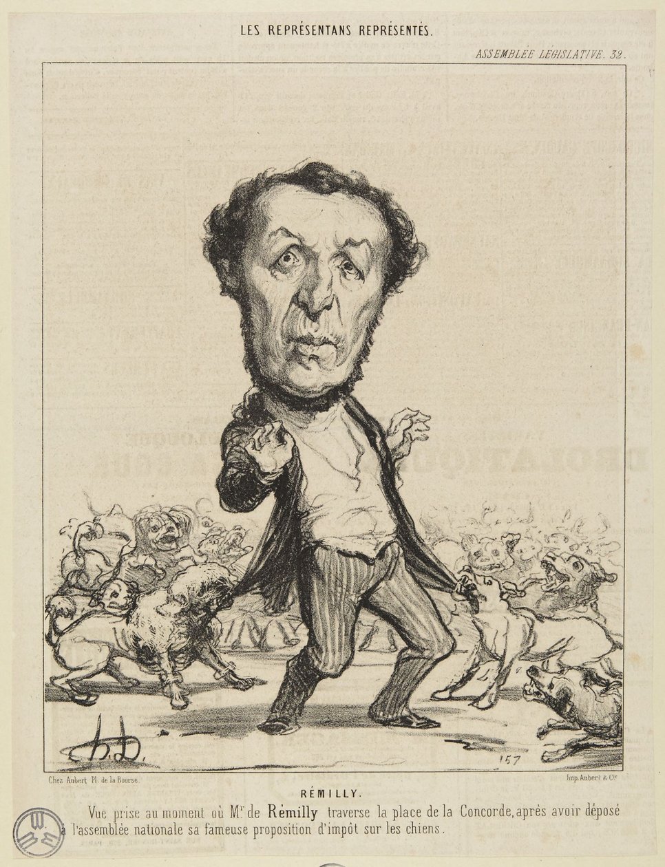 „Rémilly“ od Honoré Daumier