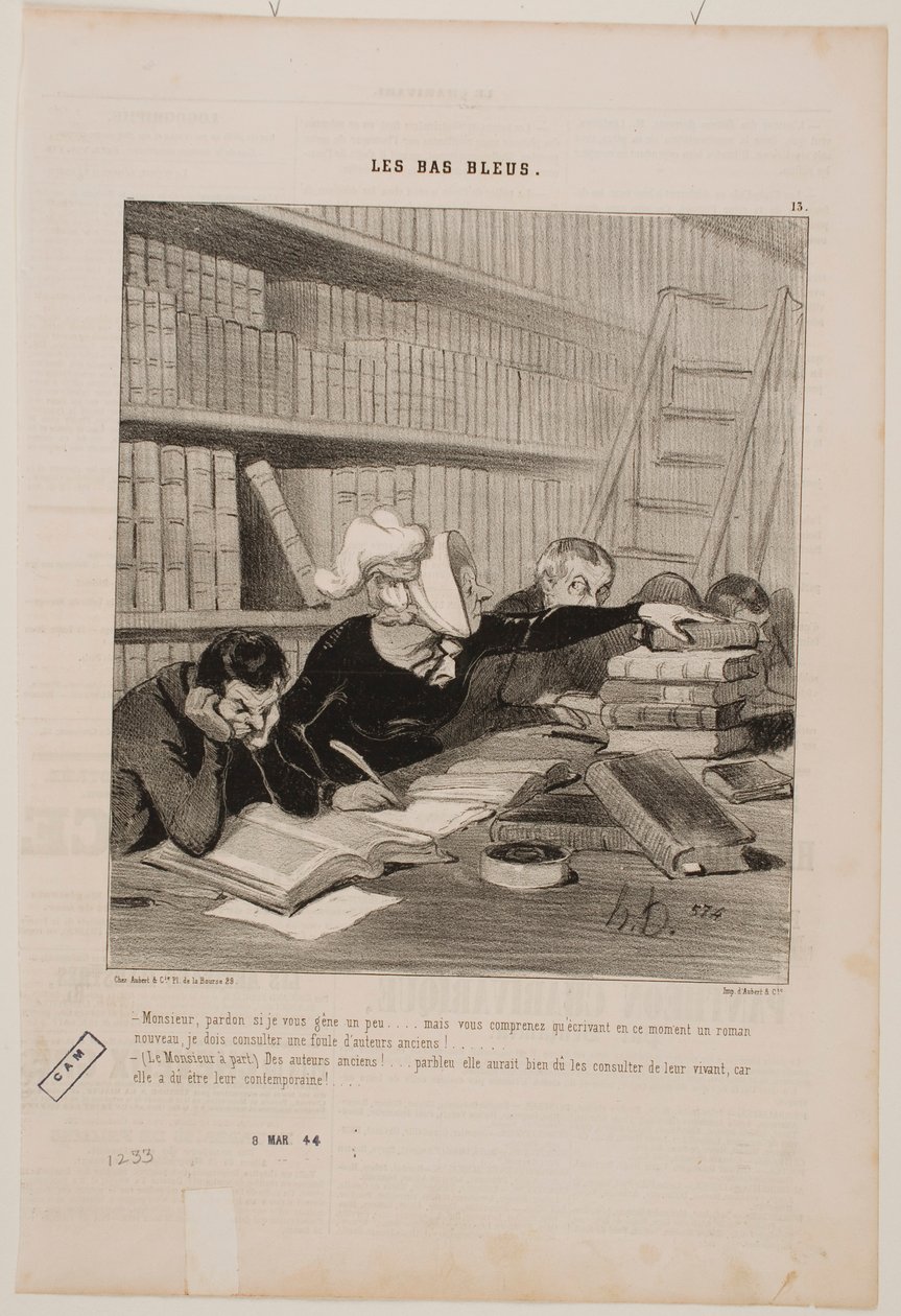 Promiňte, že vás obtěžuji, pane... od Honoré Daumier