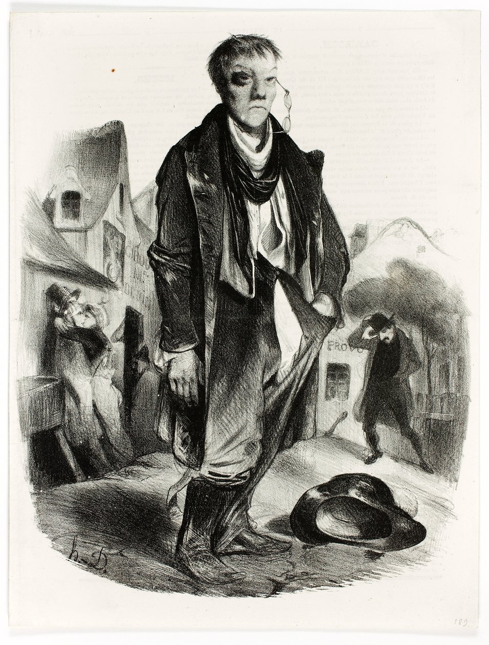 Opilec od Honoré Daumier