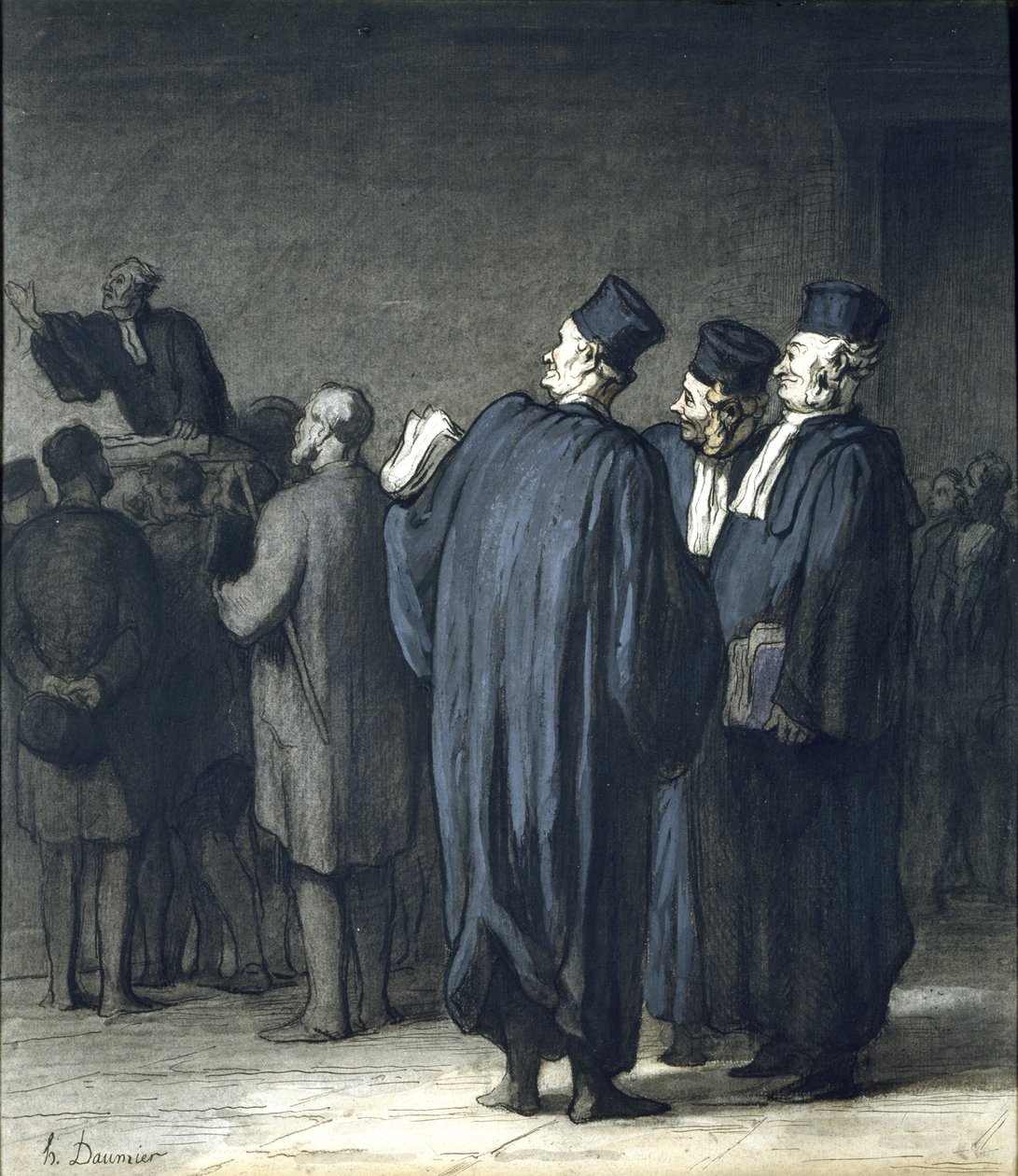 Právníci od Honoré Daumier