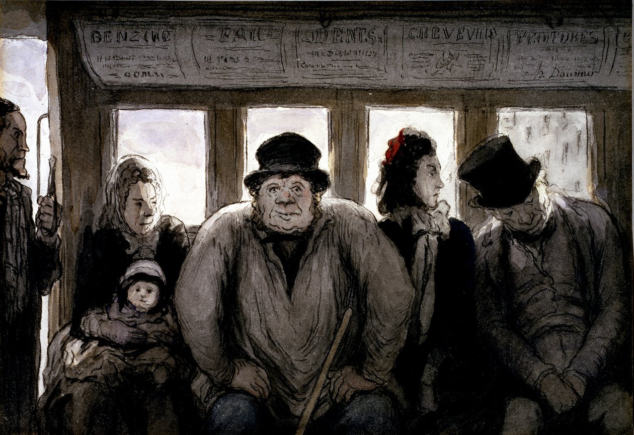 Omnibus od Honoré Daumier