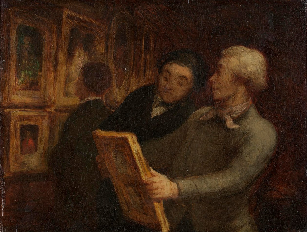 Milovníci malování od Honoré Daumier