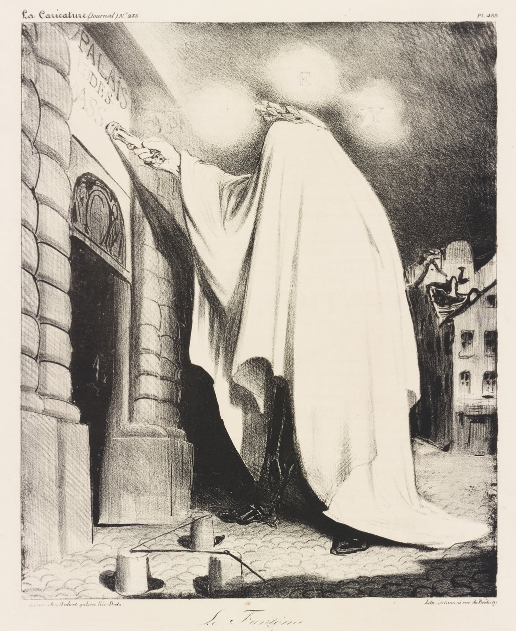 Fantom od Honoré Daumier