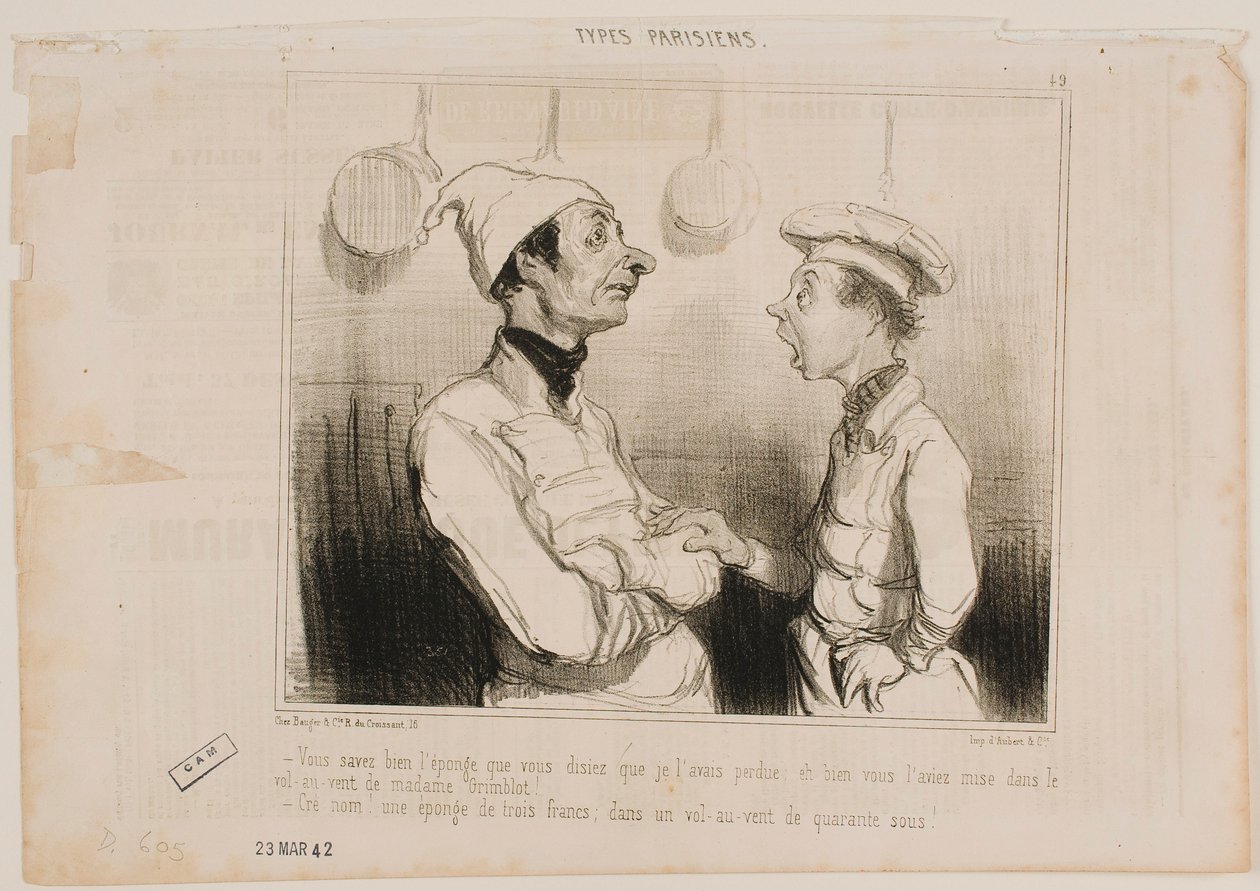 ...Houba, o níž jsi mi řekl, že jsem ji ztratil... od Honoré Daumier