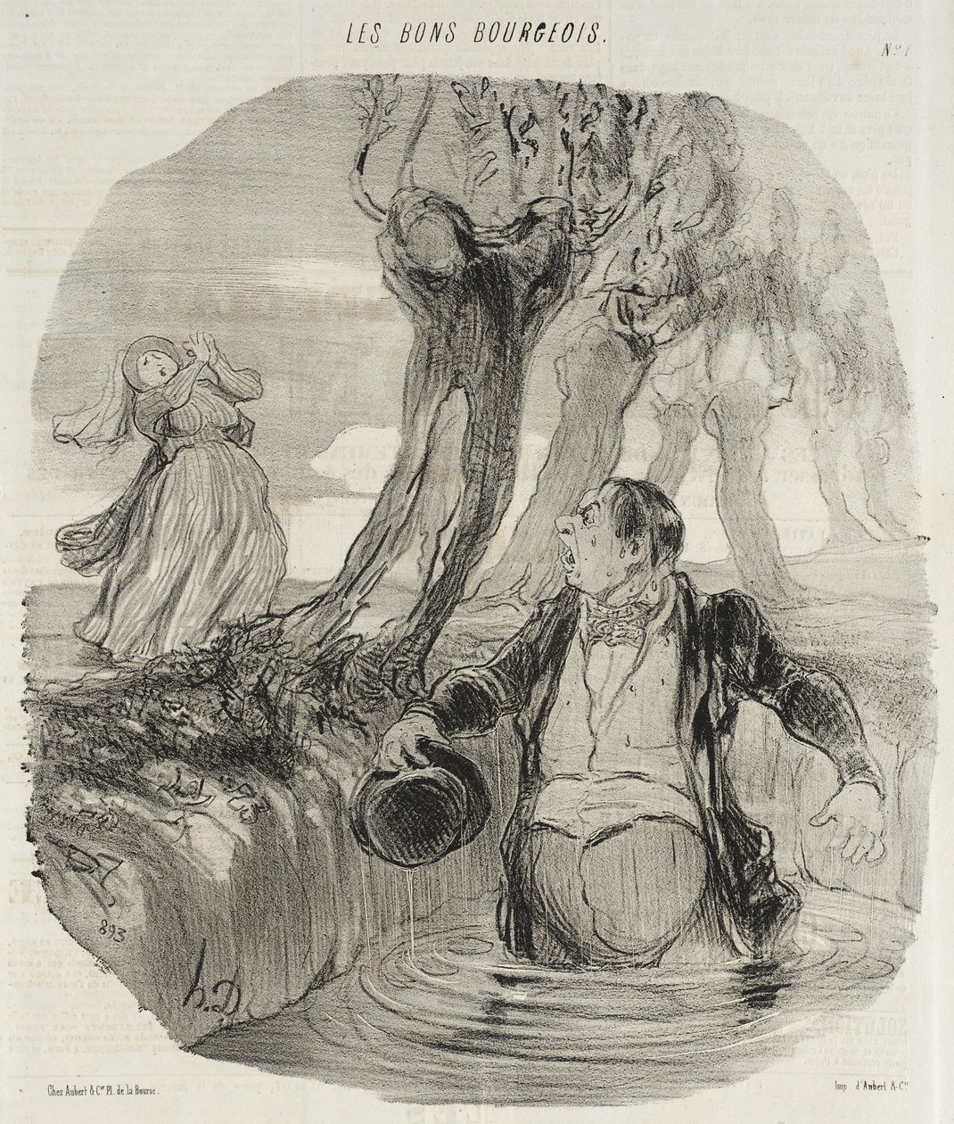 No, Dorothée... sem mě to zavedlo... od Honoré Daumier