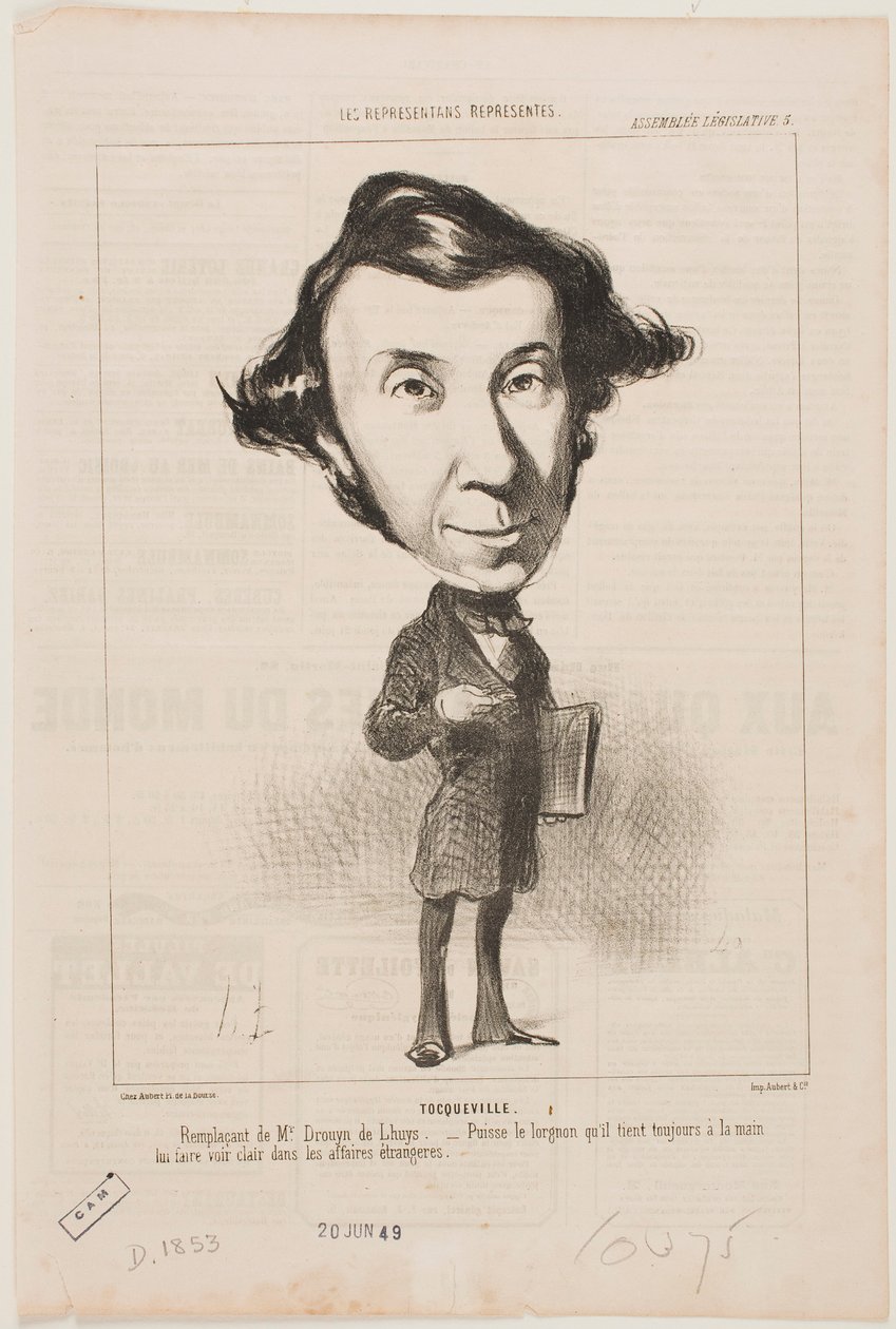 Tocqueville od Honoré Daumier