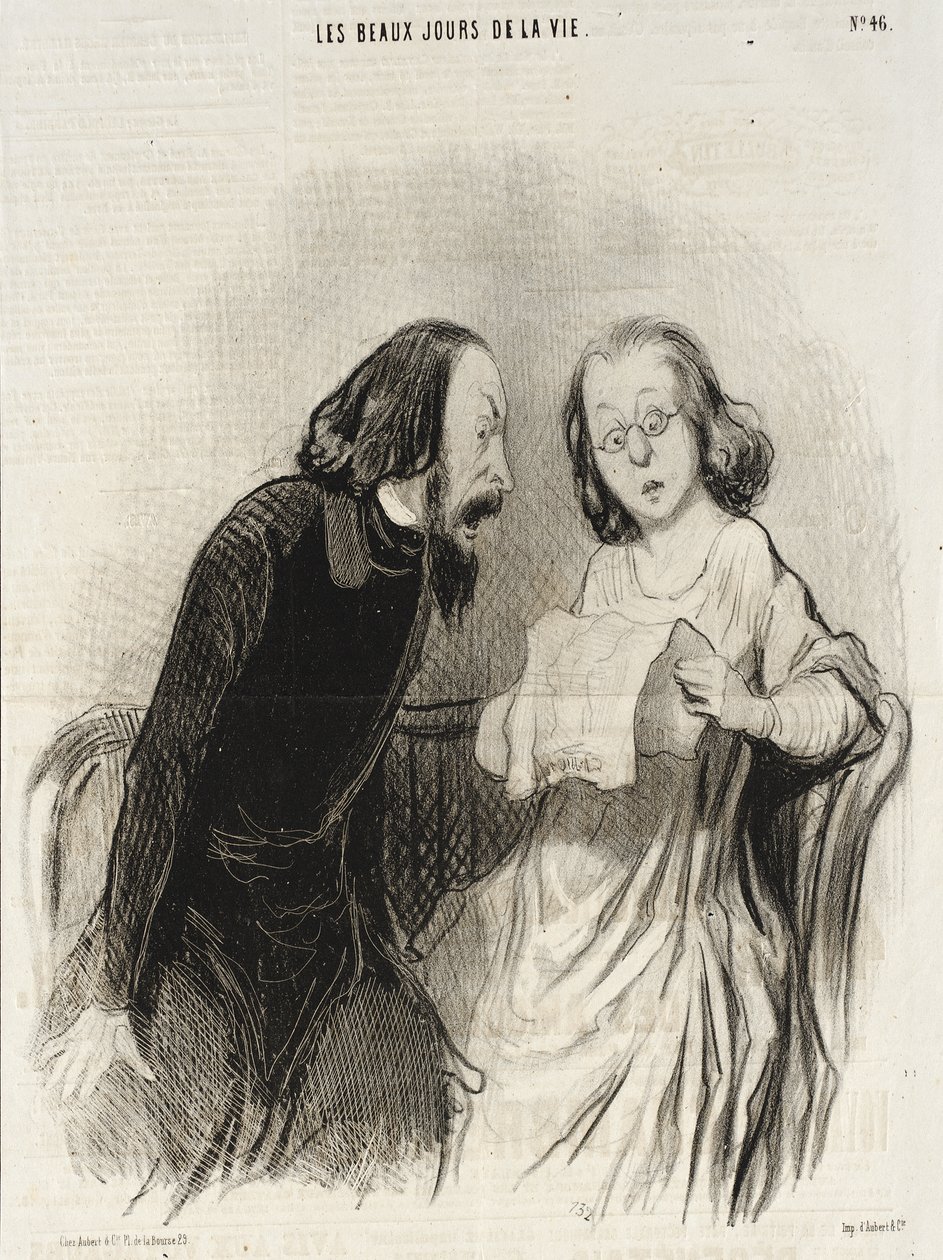 Chvalozpěvný článek. od Honoré Daumier