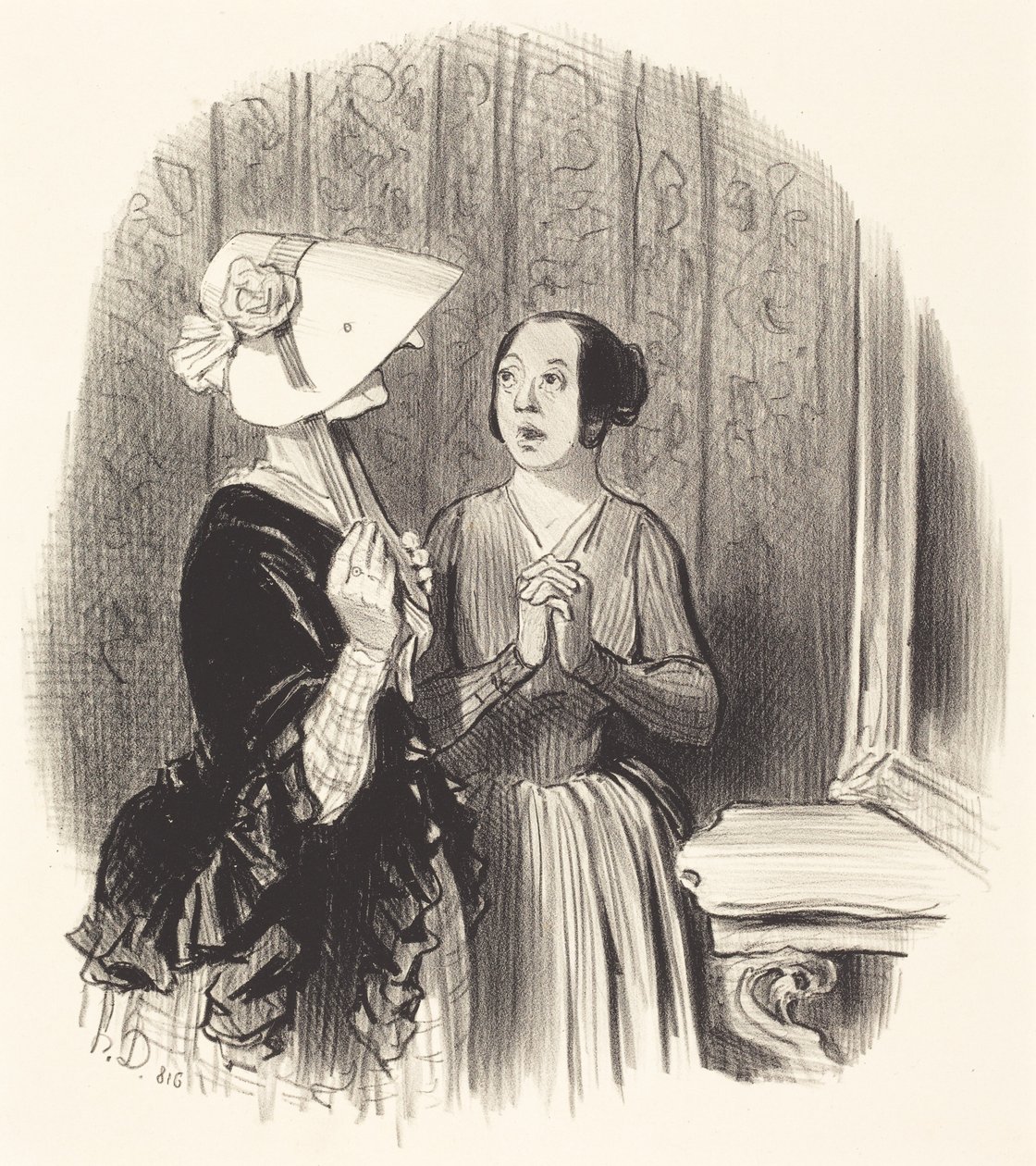 Klobouk Pamela od Honoré Daumier