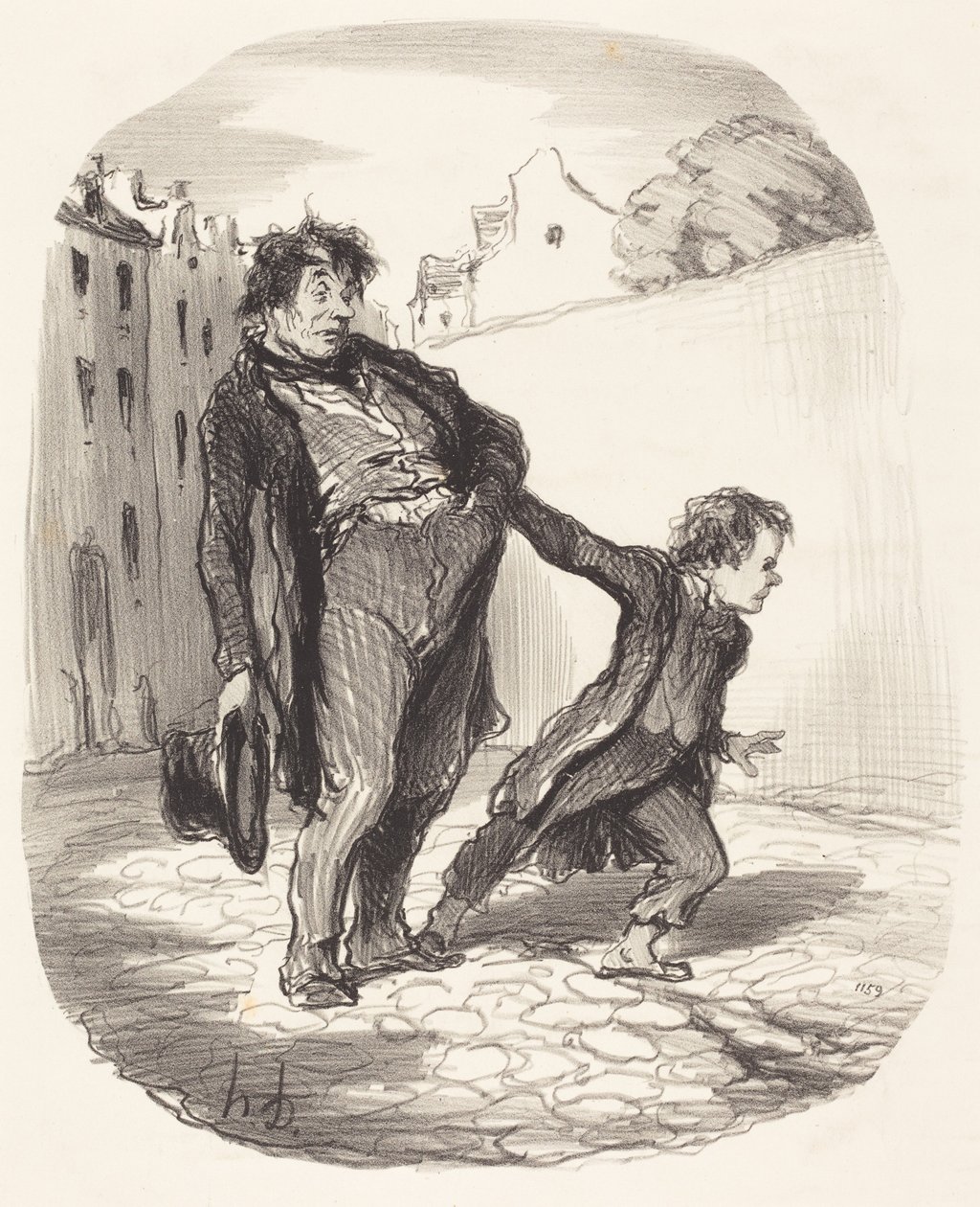 Vzorný syn od Honoré Daumier